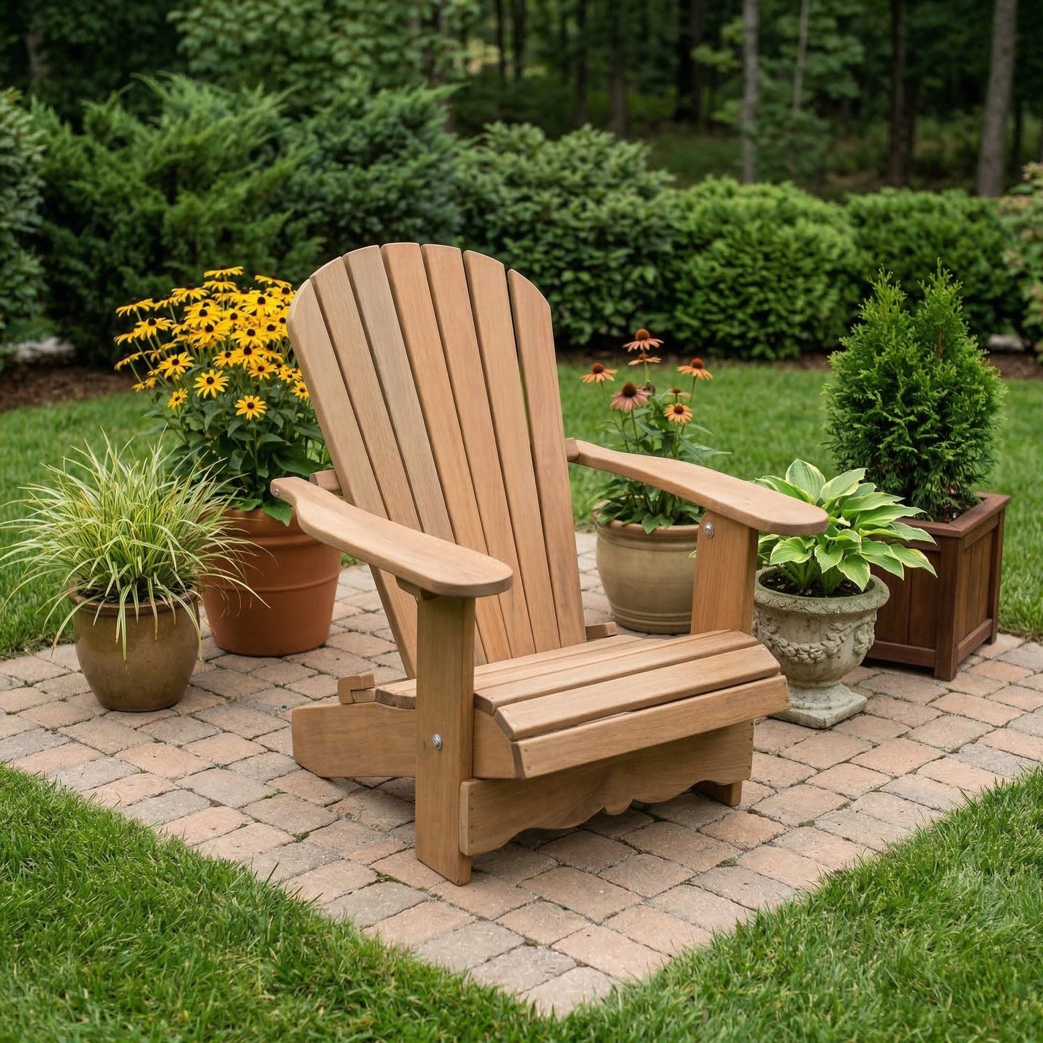 Northgrain Furniture Sterling Folding Adirondack Chair