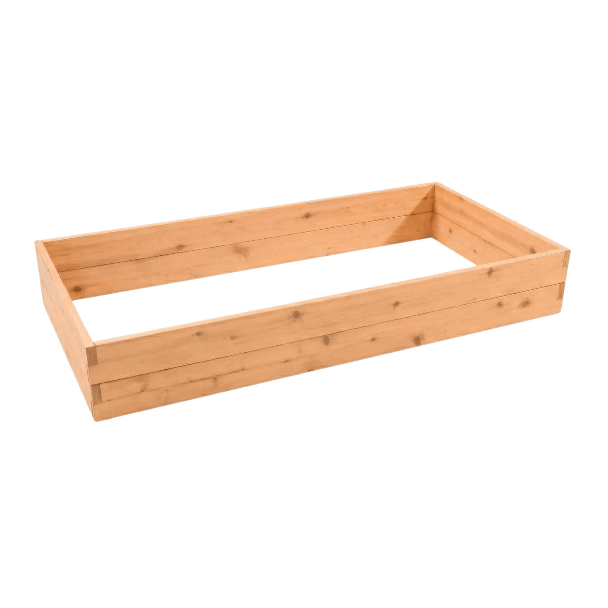 Keystone Amish Co. Red Cedar Double Height Raised Garden Bed