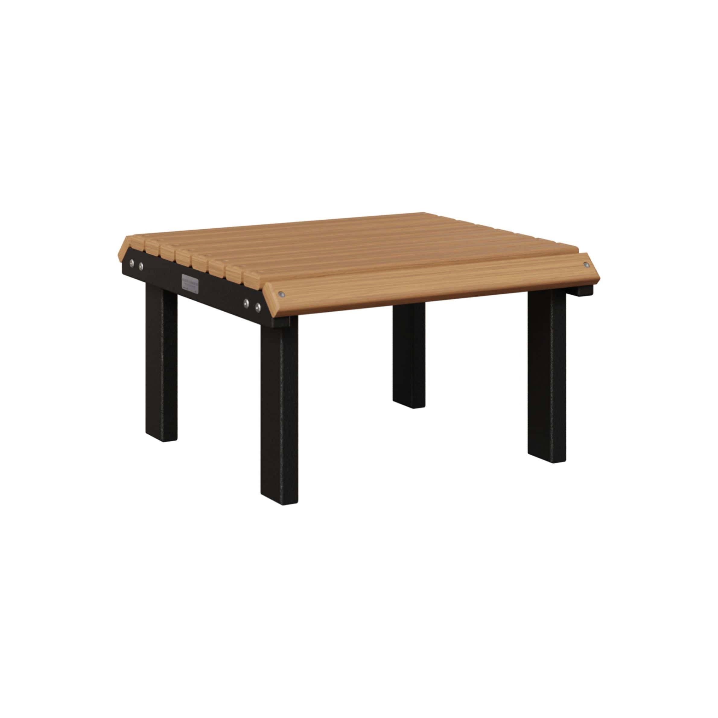 Berlin Gardens Poly Lumber Stationary Footstool