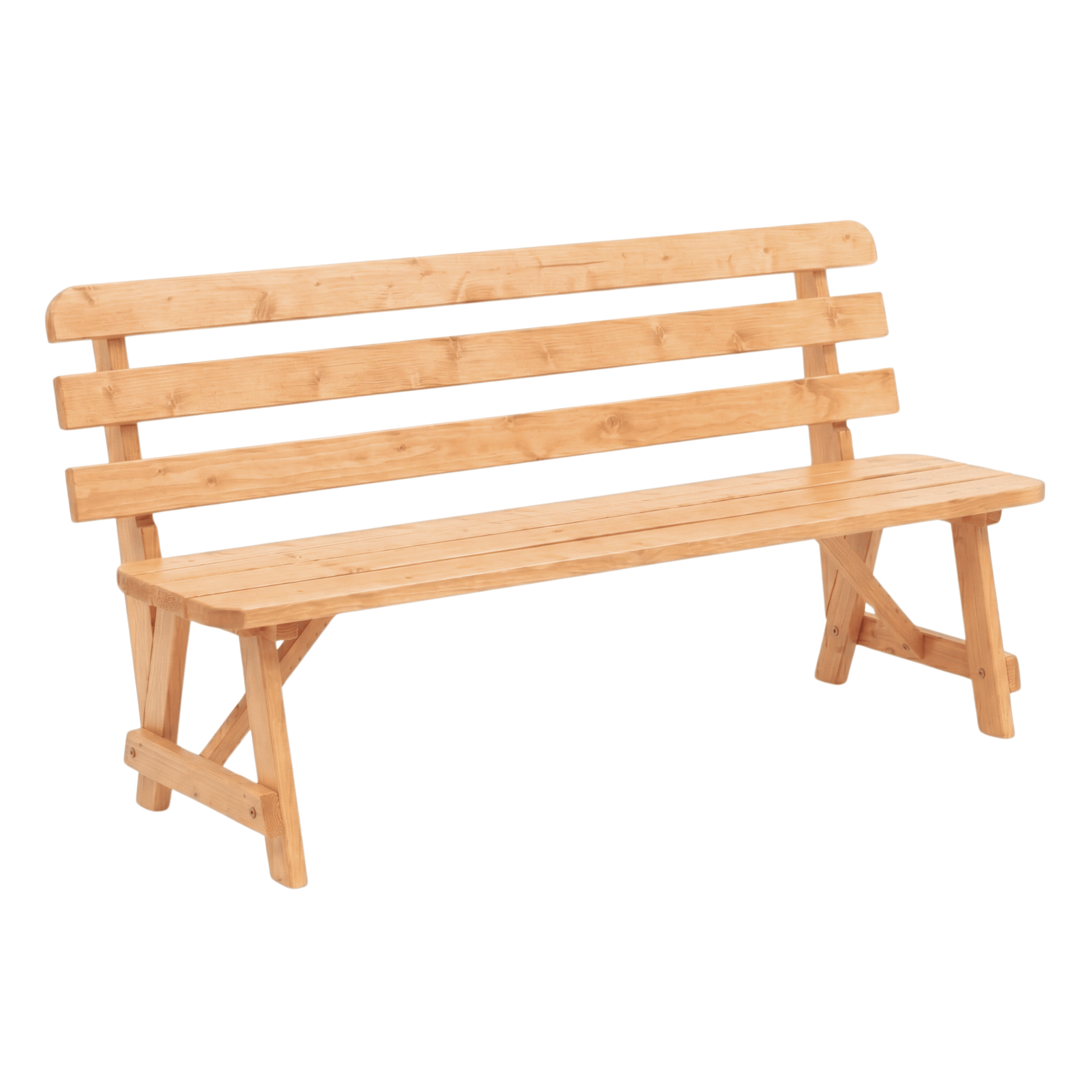 Keystone Amish Co. Red Cedar Backed Garden Bench