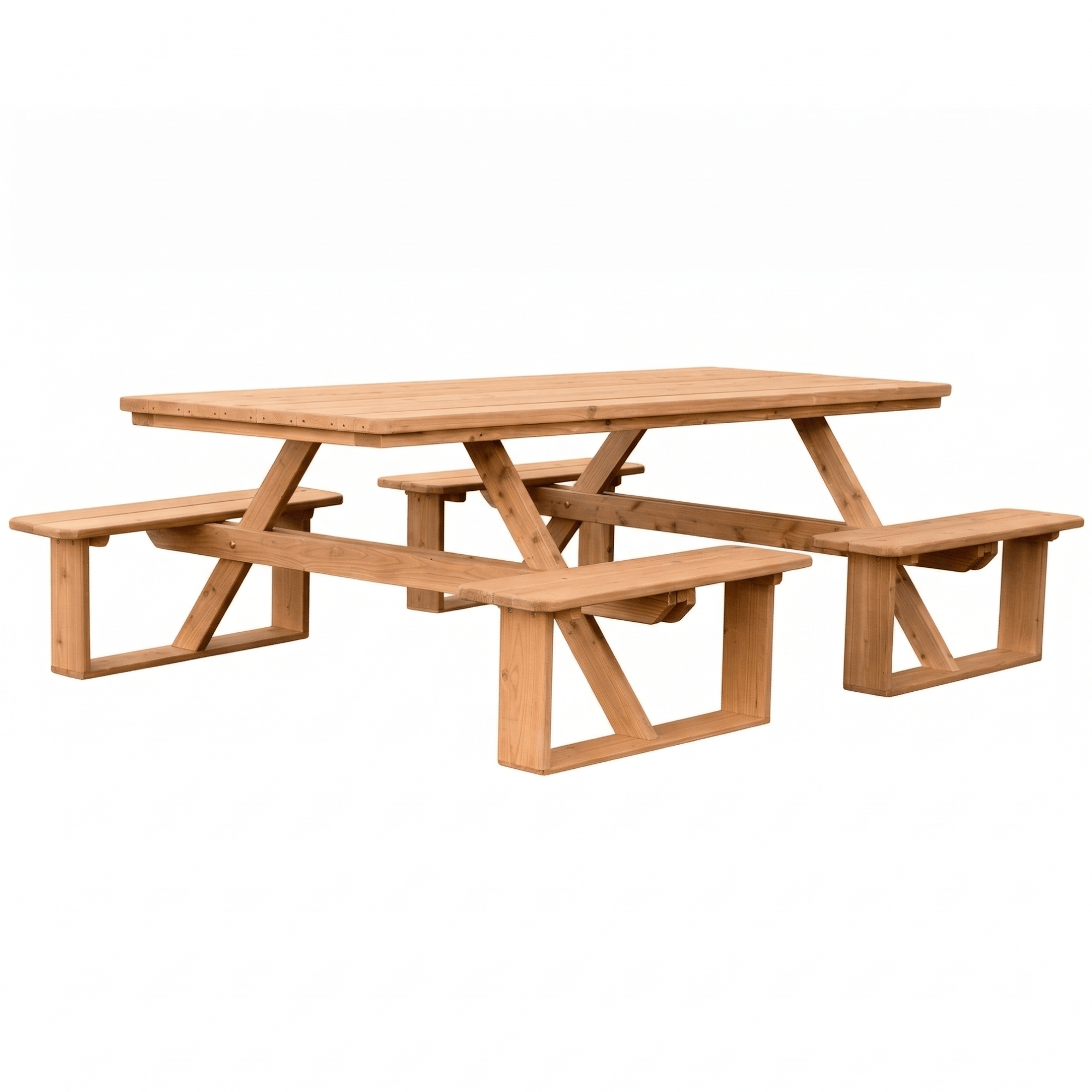 Keystone Amish Co. Red Cedar 8 Foot Walk-In Picnic Table