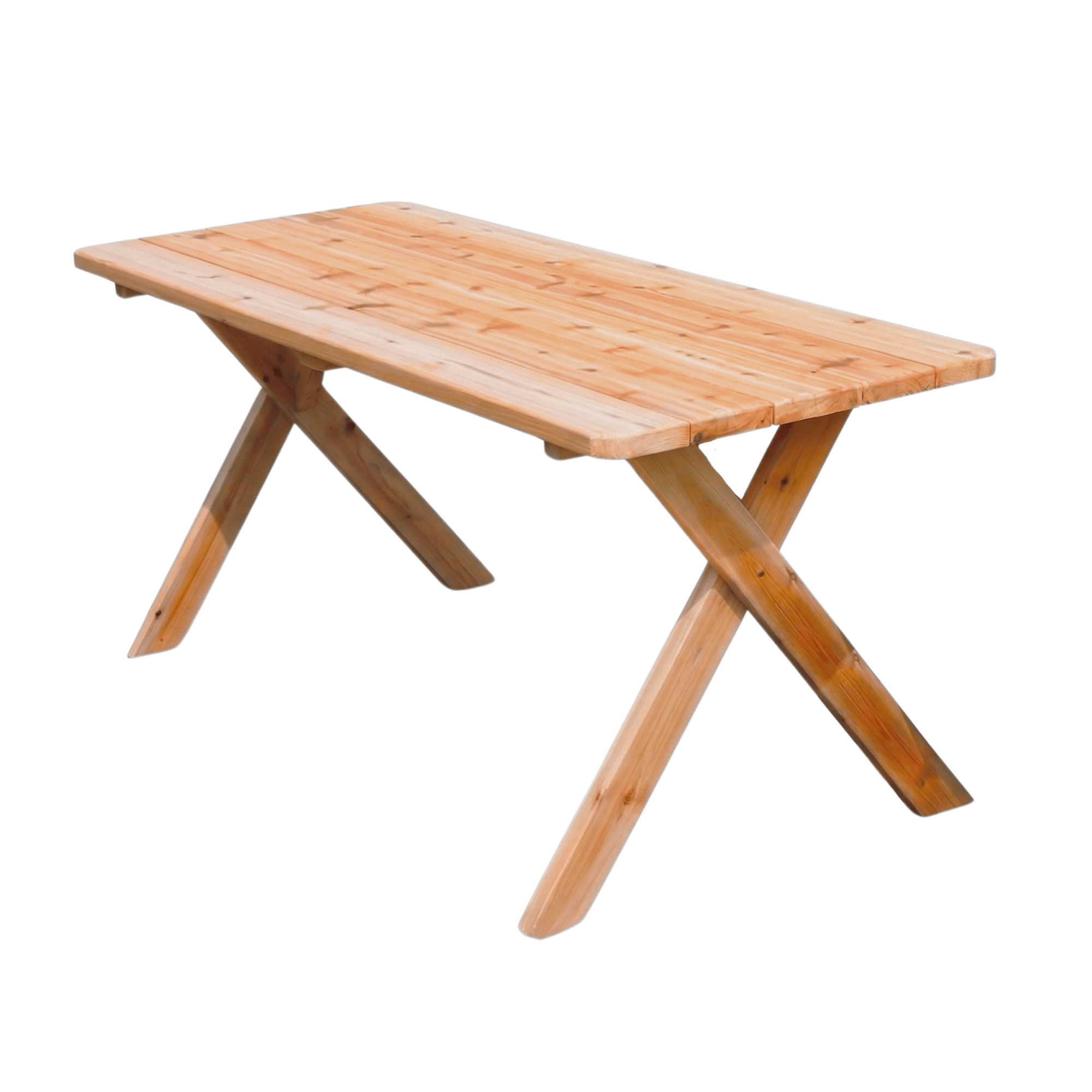 Keystone Amish Co. Red Cedar Crossleg Outdoor Table