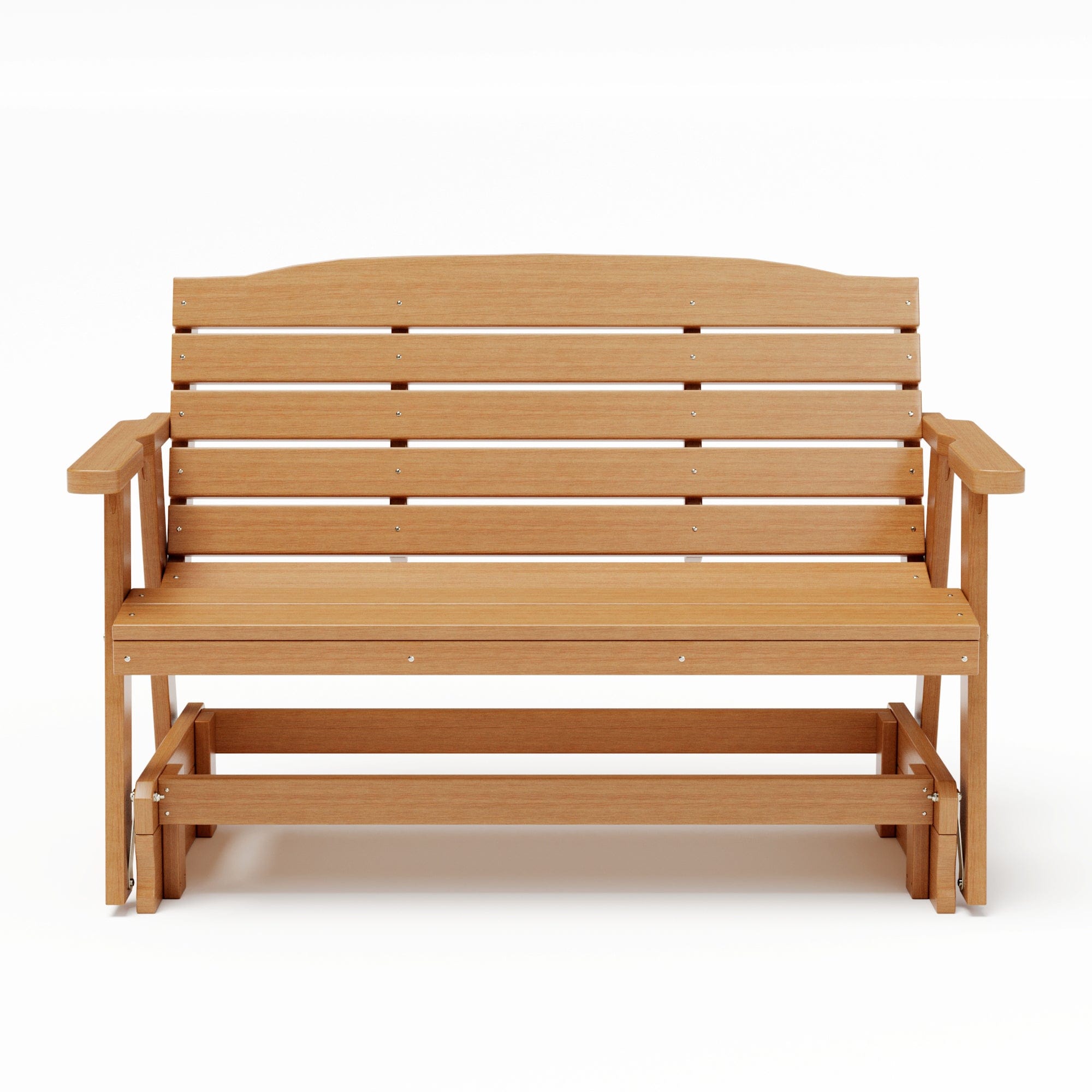 SimplyPoly Amish Made Classic Recycled Plastic Porch Glider