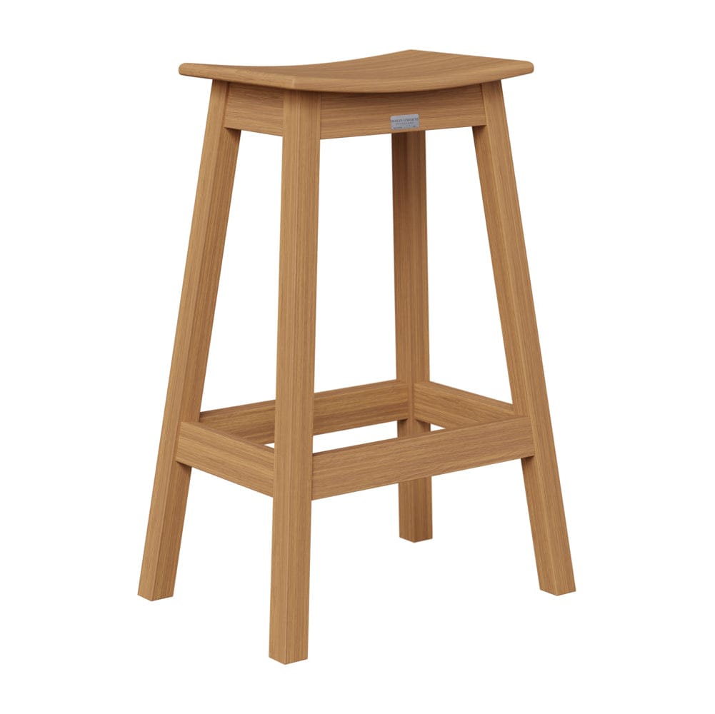 Berlin Gardens Saddle Poly Lumber Bar Stool