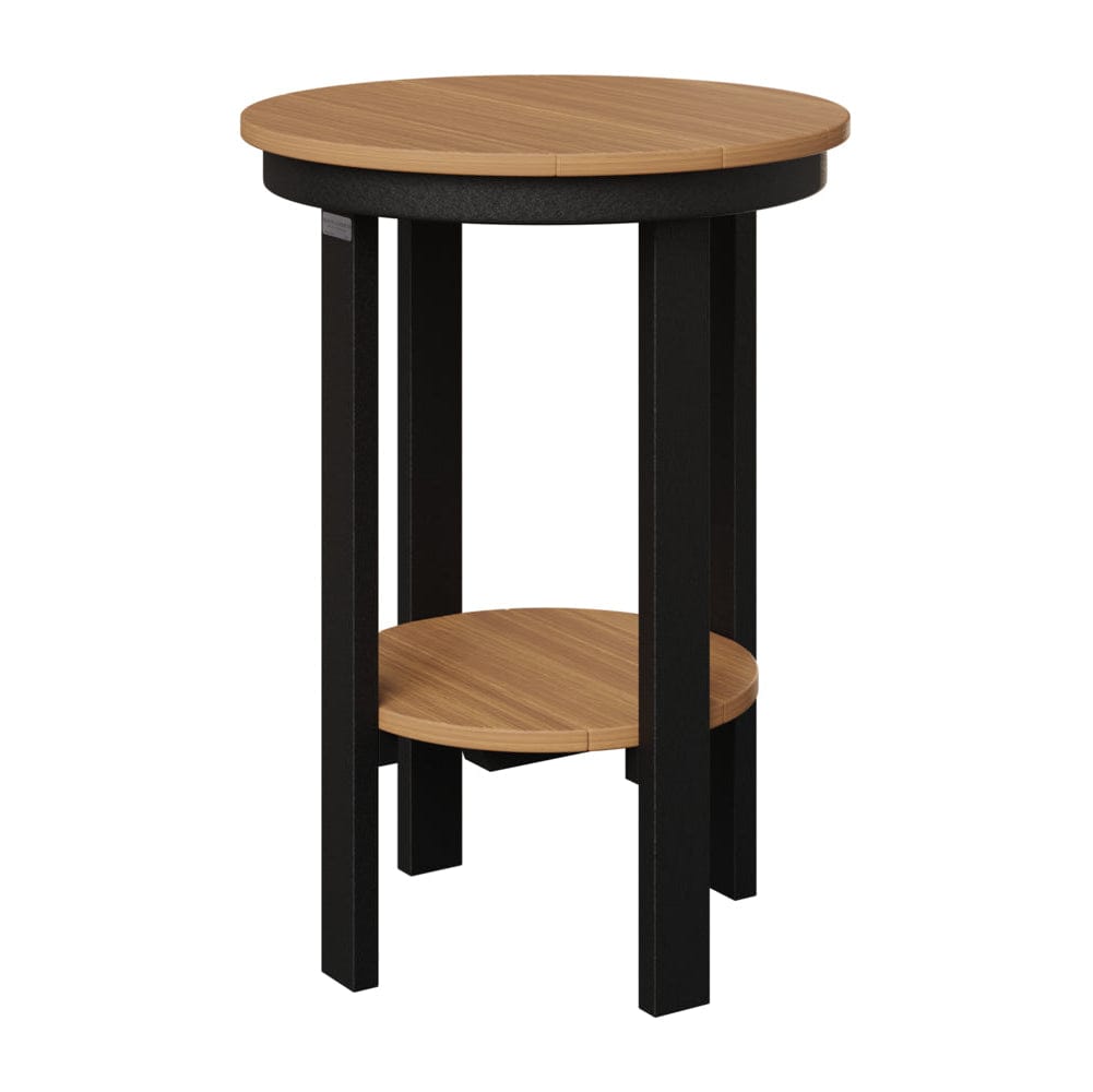 Berlin Gardens Poly Lumber Round End Counter Table
