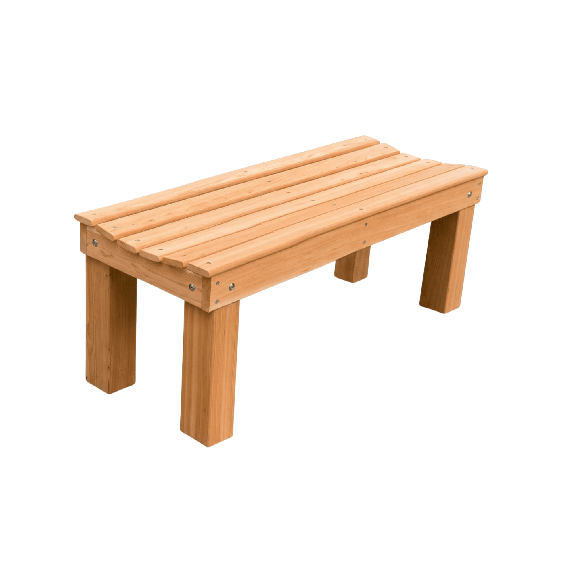 Keystone Amish Co. Red Cedar 4 Foot Courtyard Bench
