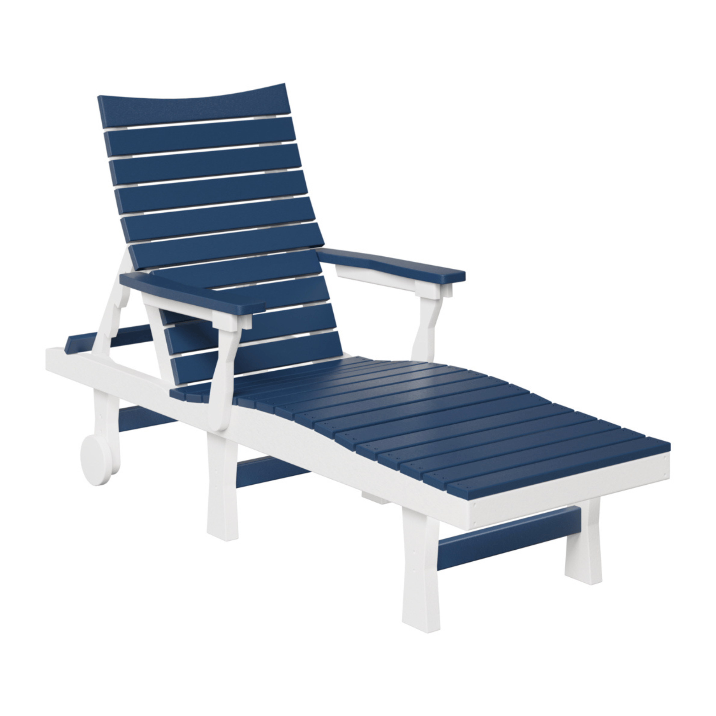 Berlin Gardens Bristol Outdoor Poly Lumber Chaise Lounge