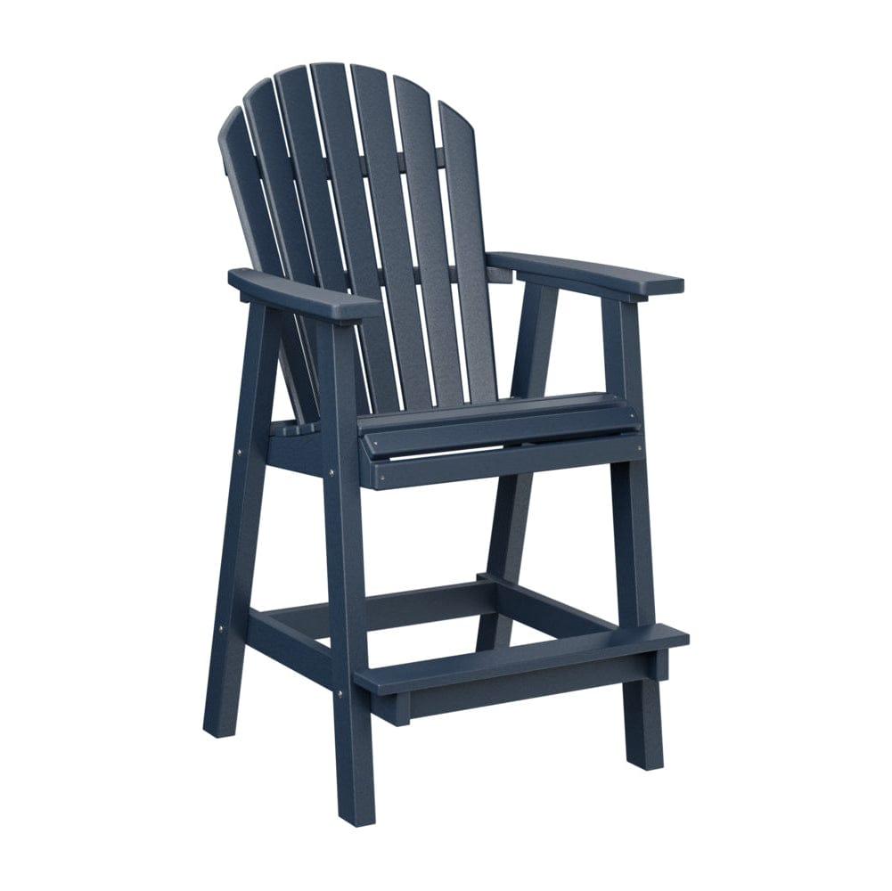 Berlin Gardens Comfo Back Poly Lumber Bar Chair