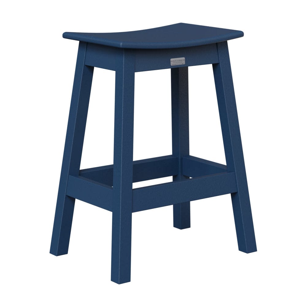 Berlin Gardens Saddle Poly Lumber Counter Stool