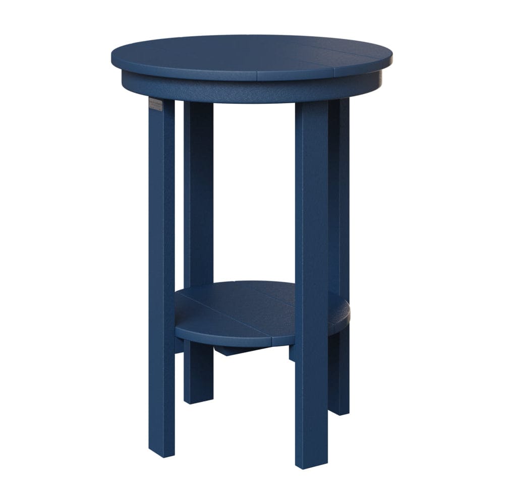 Berlin Gardens Poly Lumber Round End Counter Table