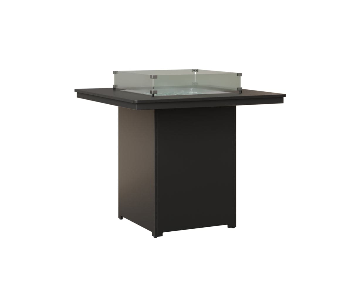 Berlin Gardens Numa Outdoor Poly Lumber Fire Pit Bar Table