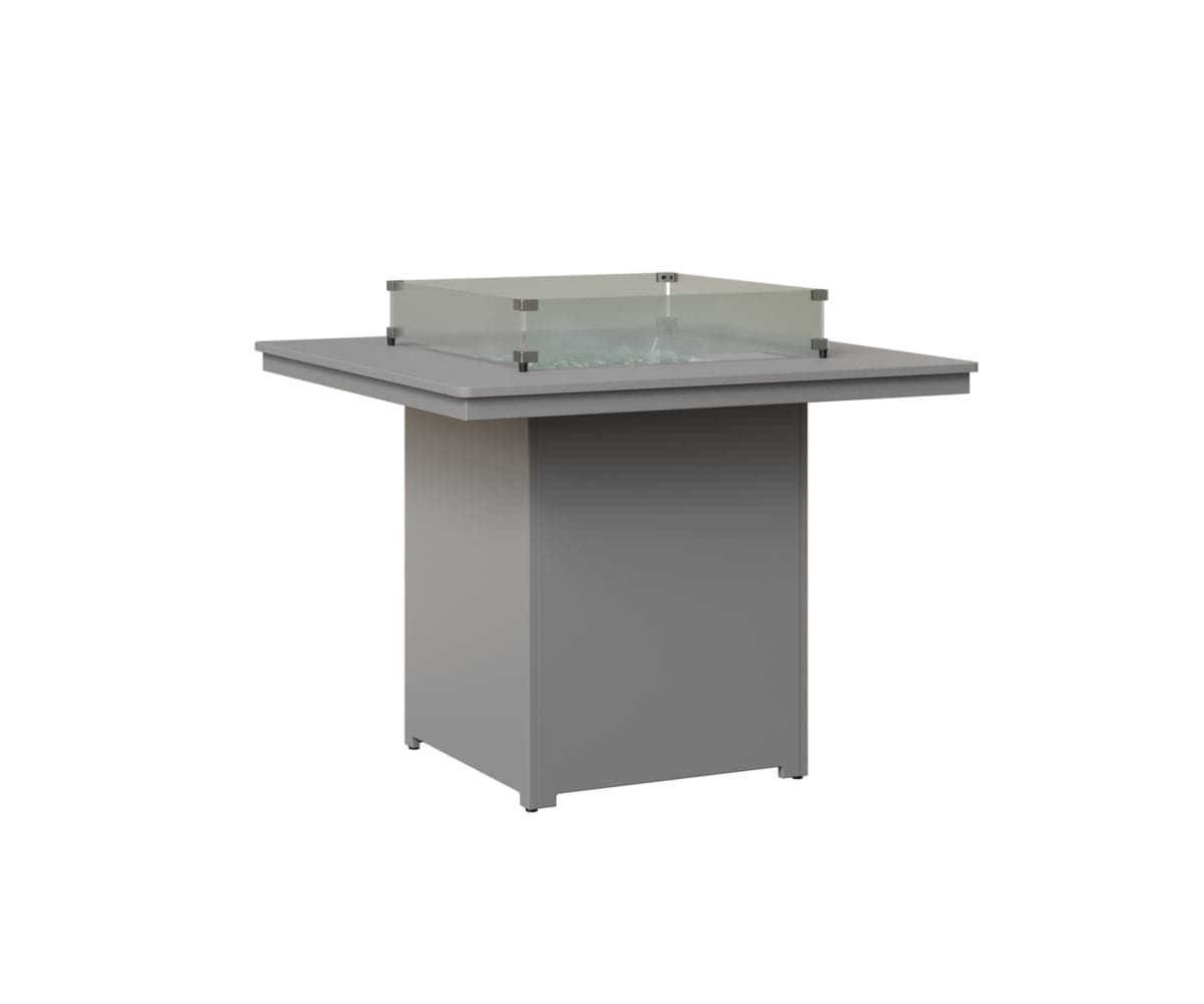 Berlin Gardens Numa Outdoor Poly Lumber Fire Pit Counter Height Table