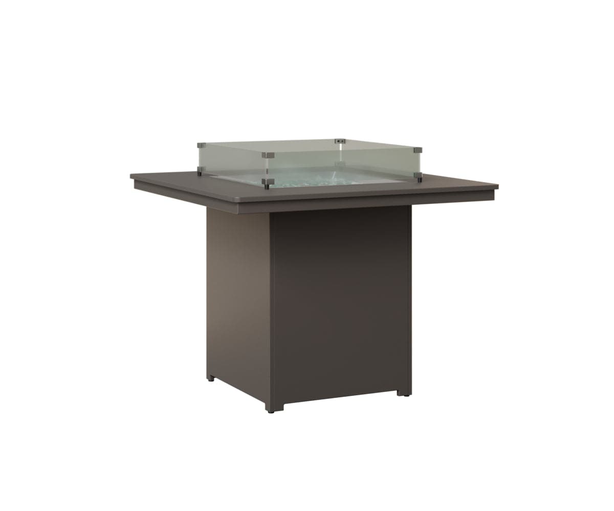 Berlin Gardens Numa Outdoor Poly Lumber Fire Pit Counter Height Table