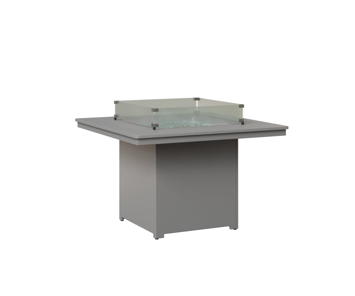 Berlin Gardens Numa Outdoor Poly Lumber Fire Pit Dining Height Table