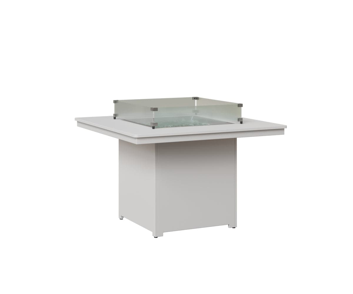 Berlin Gardens Numa Outdoor Poly Lumber Fire Pit Dining Height Table