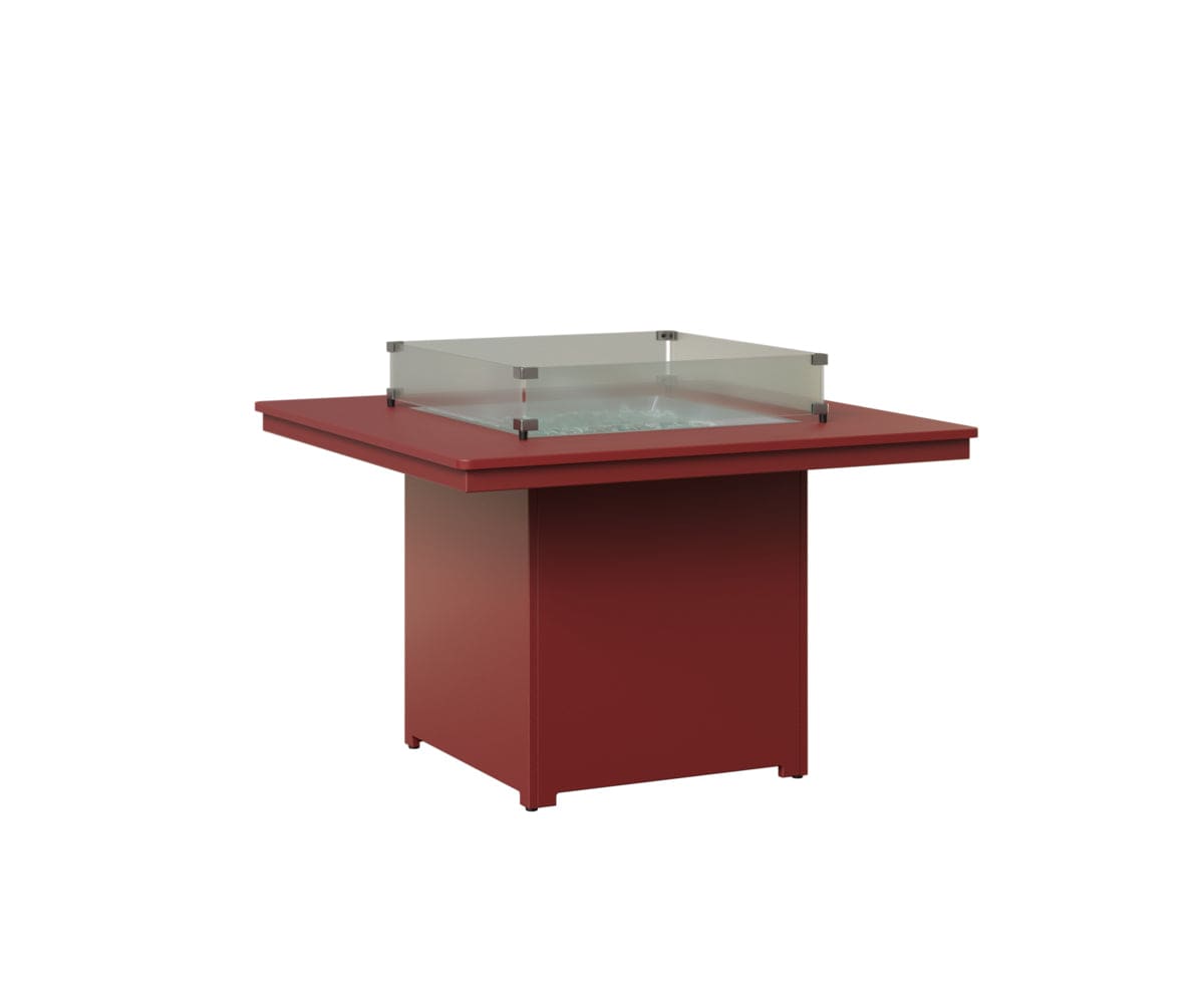 Berlin Gardens Numa Outdoor Poly Lumber Fire Pit Dining Height Table