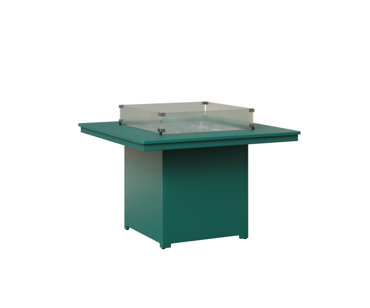 Berlin Gardens Numa Outdoor Poly Lumber Fire Pit Dining Height Table