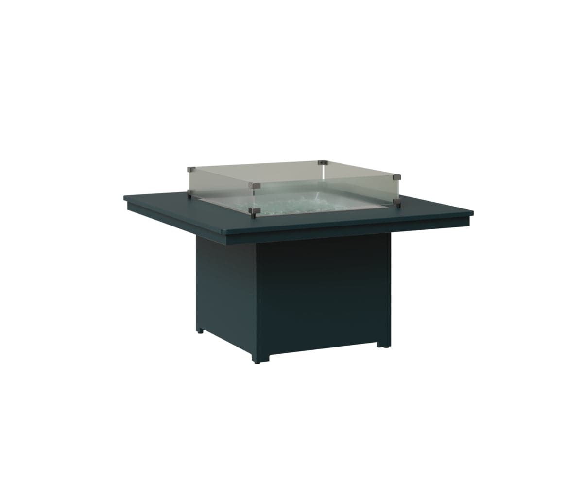 Berlin Gardens Numa Outdoor Poly Lumber Square Fire Pit Table