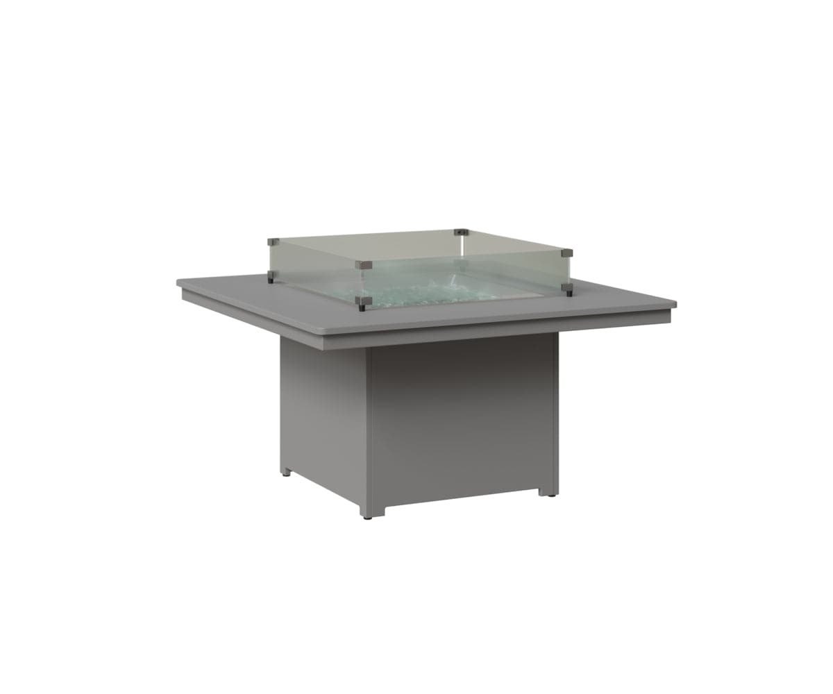 Berlin Gardens Numa Outdoor Poly Lumber Square Fire Pit Table