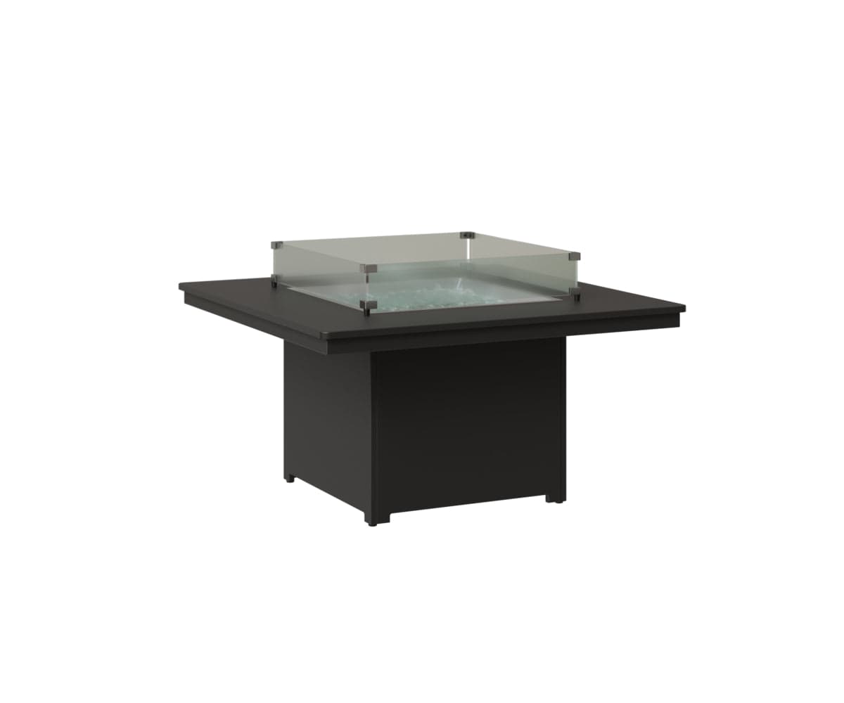 Berlin Gardens Numa Outdoor Poly Lumber Square Fire Pit Table