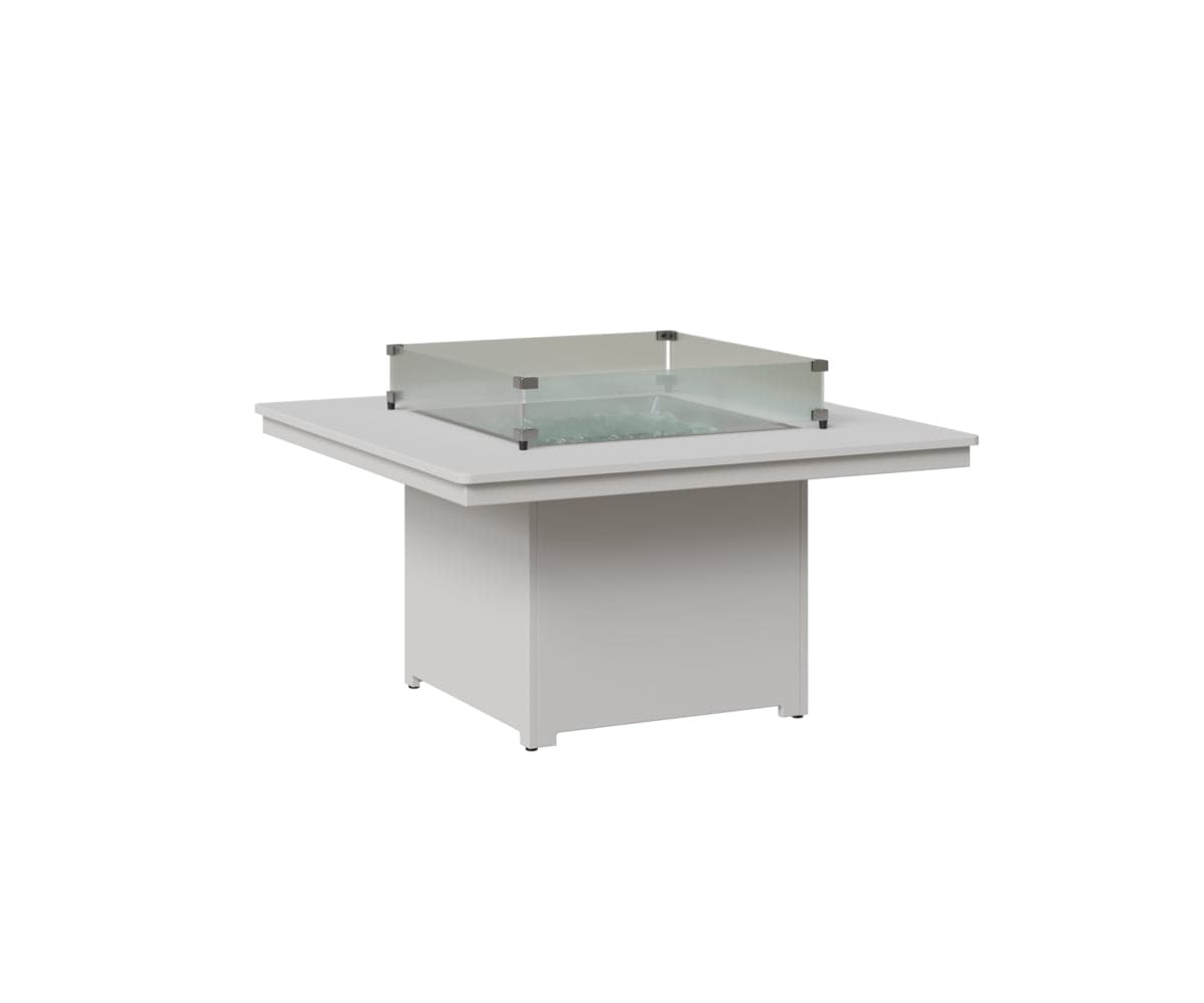 Berlin Gardens Numa Outdoor Poly Lumber Square Fire Pit Table