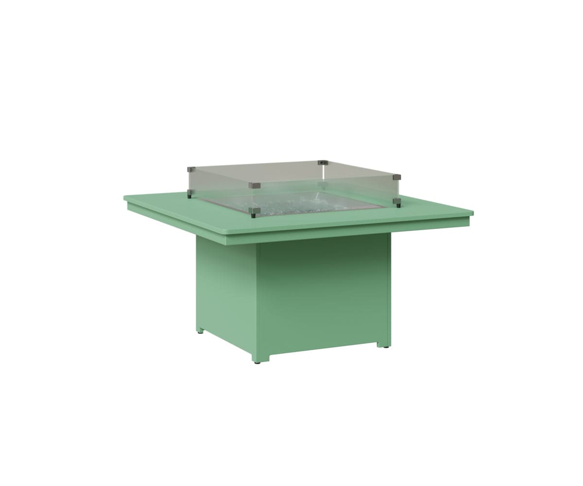 Berlin Gardens Numa Outdoor Poly Lumber Square Fire Pit Table
