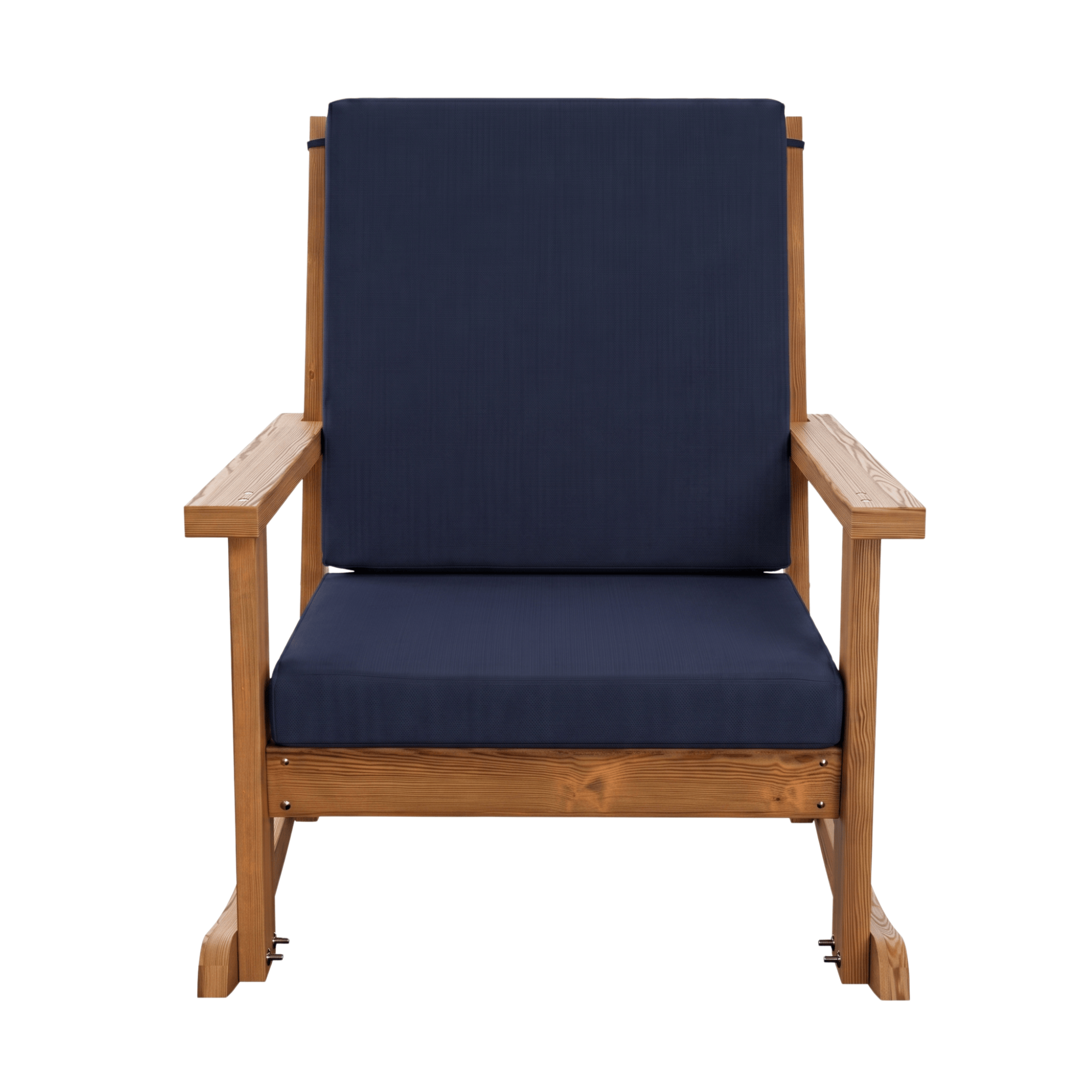 Amish Casual Deep Seated Outdoor Rocking Chair with Cushion