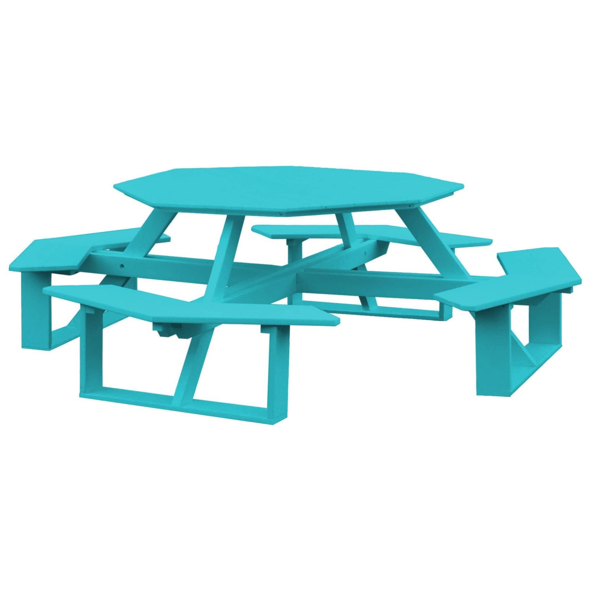 Keystone Amish Co. Octagon Poly Walk-In Picnic Table