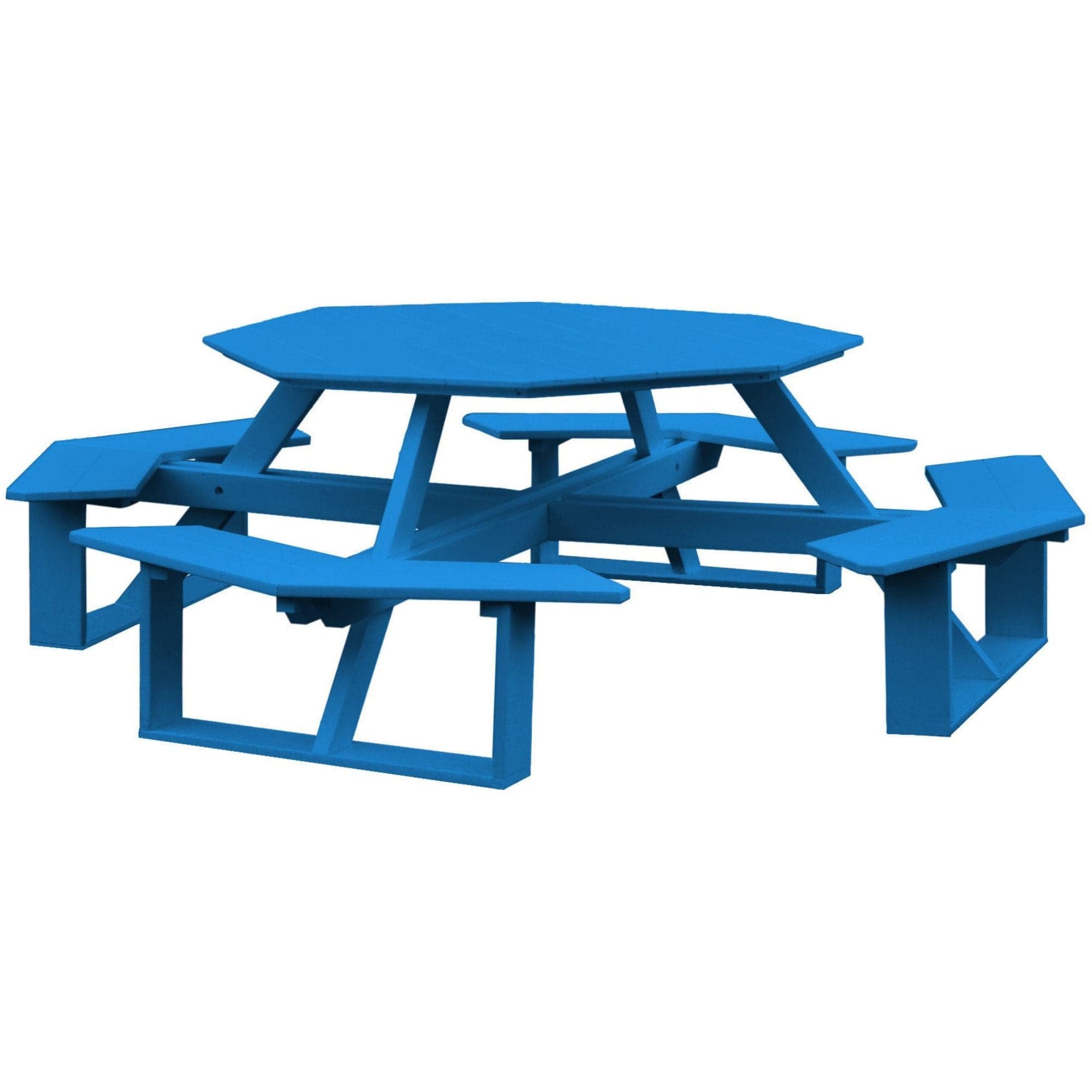 Keystone Amish Co. Octagon Poly Walk-In Picnic Table