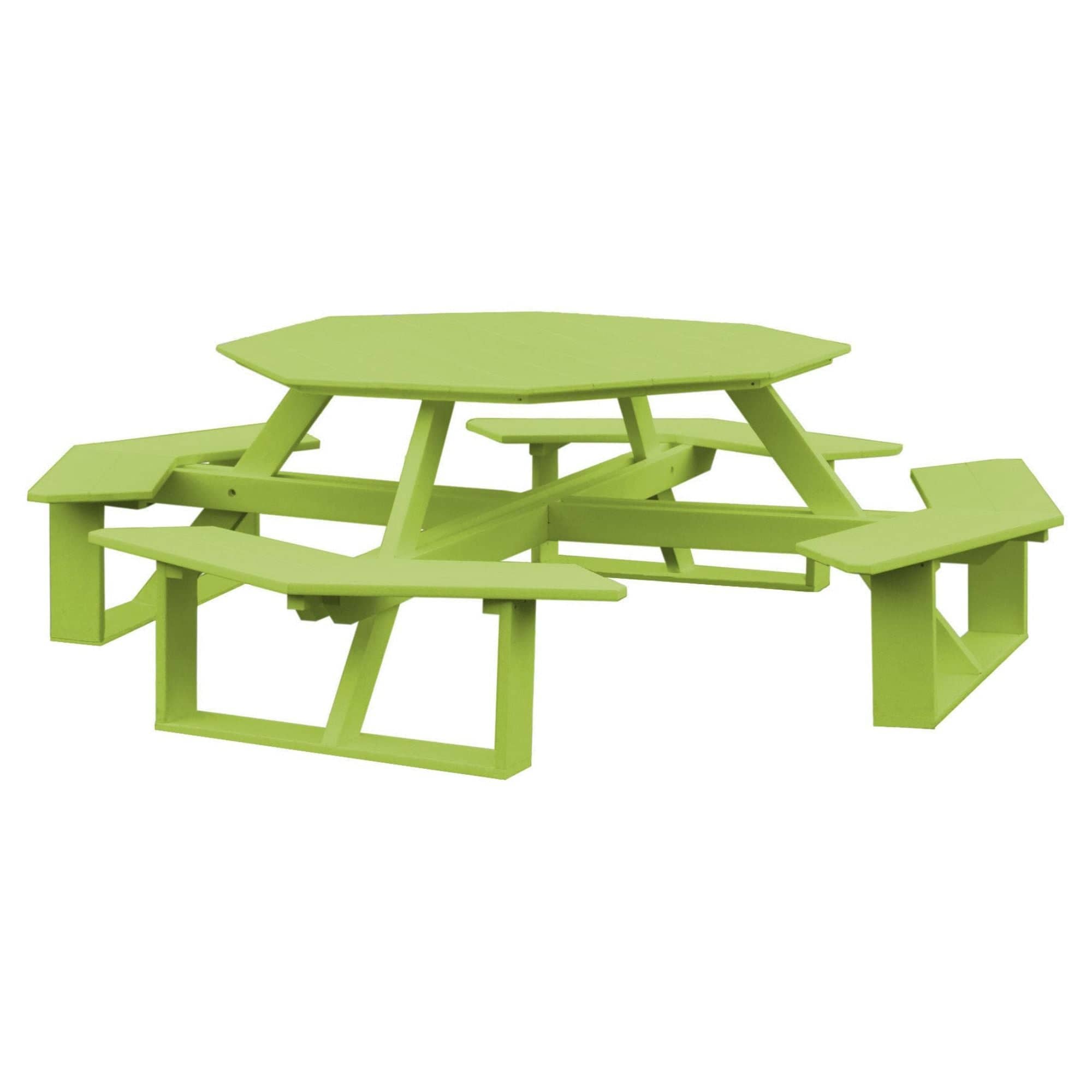 Keystone Amish Co. Octagon Poly Walk-In Picnic Table