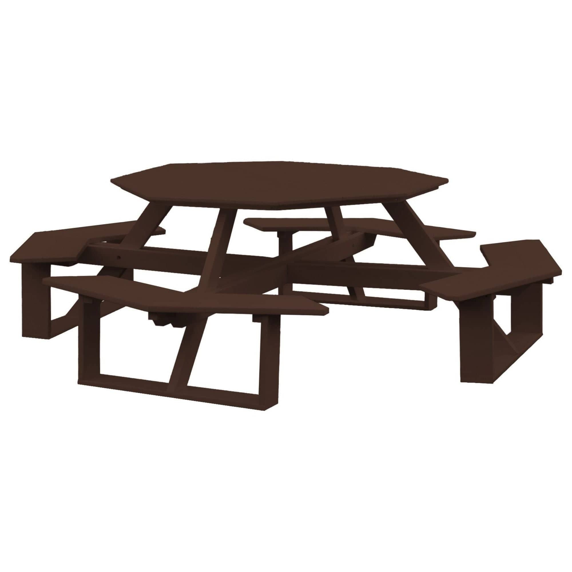 Keystone Amish Co. Octagon Poly Walk-In Picnic Table