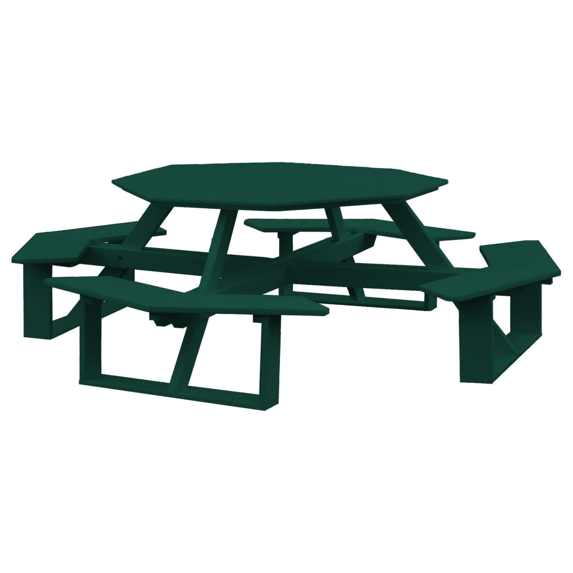 Keystone Amish Co. Octagon Poly Walk-In Picnic Table