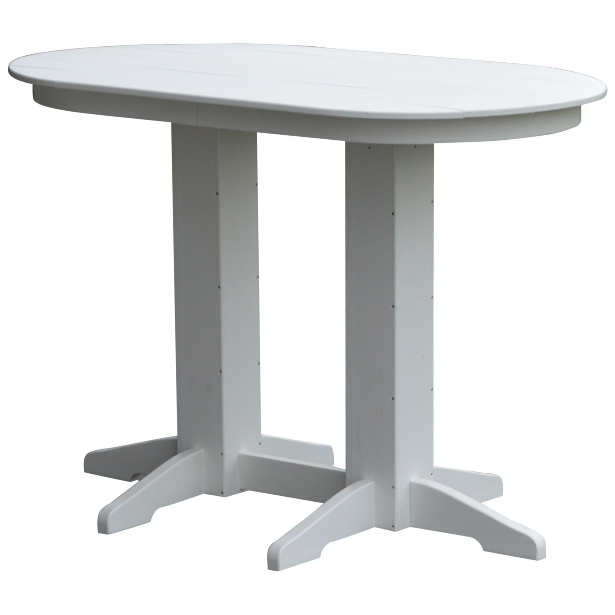 Keystone Amish Co. Poly Lumber Oval Bar-Height Dining Table