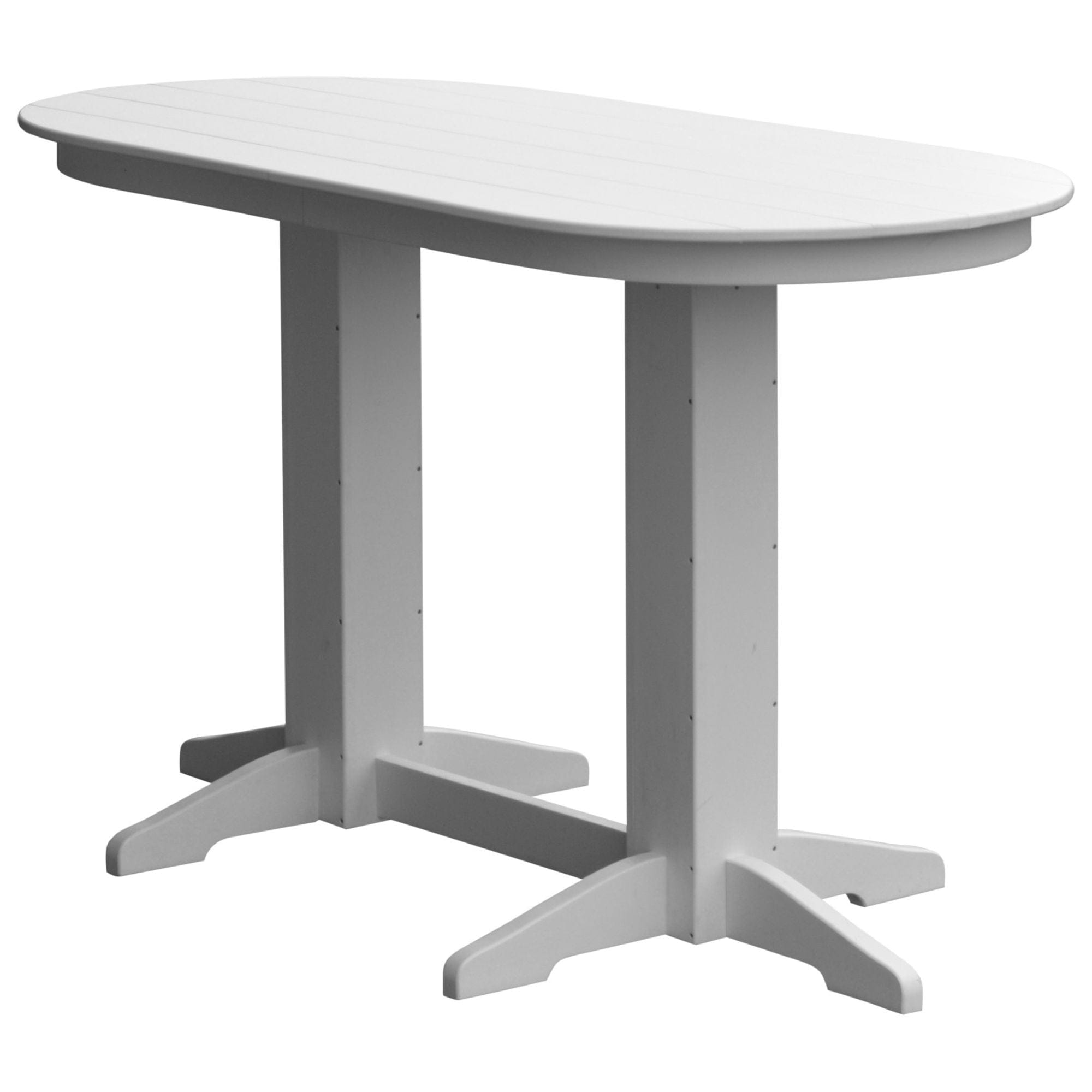 Keystone Amish Co. Poly Lumber Oval Bar-Height Dining Table