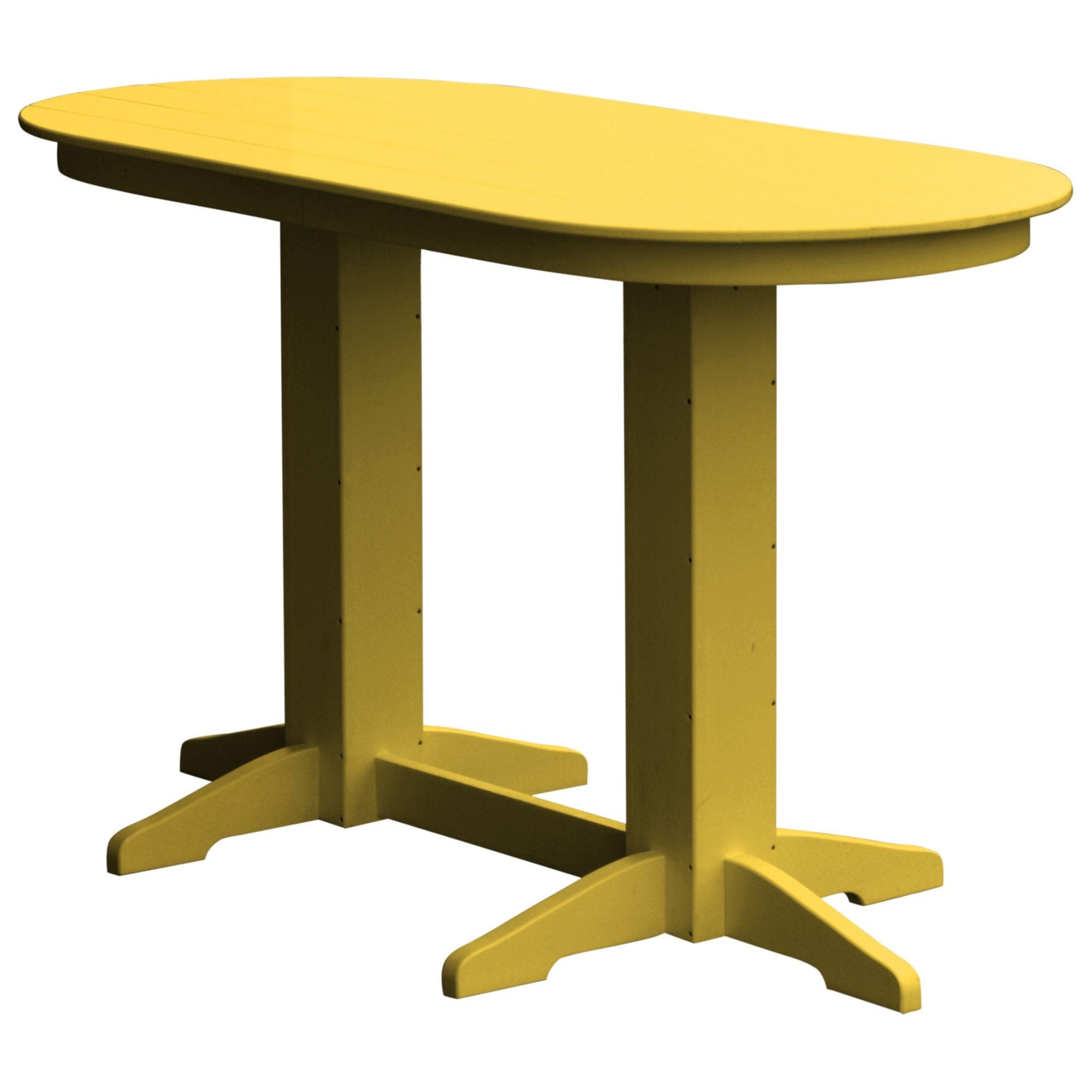 Keystone Amish Co. Poly Lumber Oval Bar-Height Dining Table