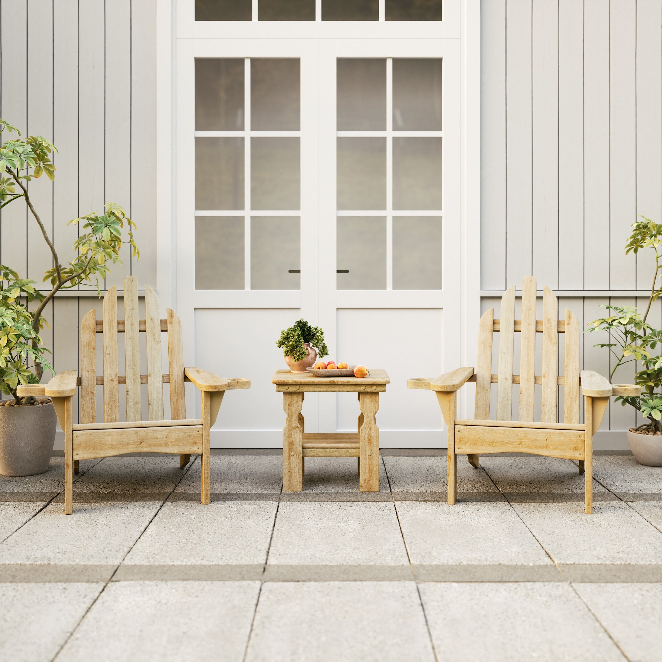 Amish Casual 800 Lb Heavy Duty Treated Adirondack Chair