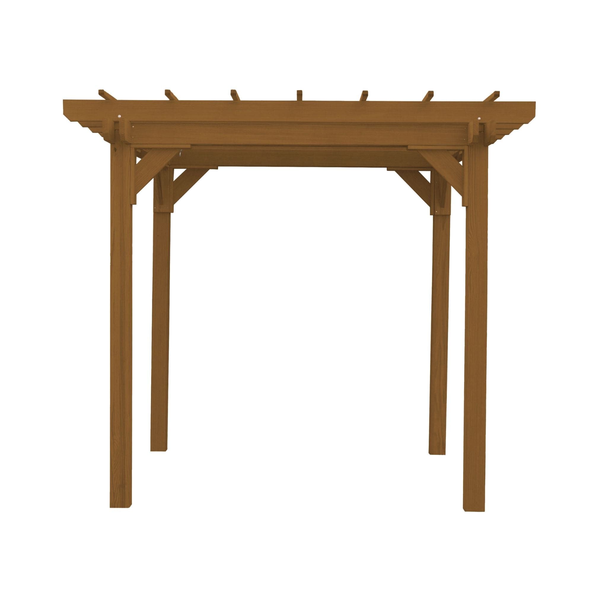 Keystone Amish Co. Pressure Treated Pergola With Swing Hangers