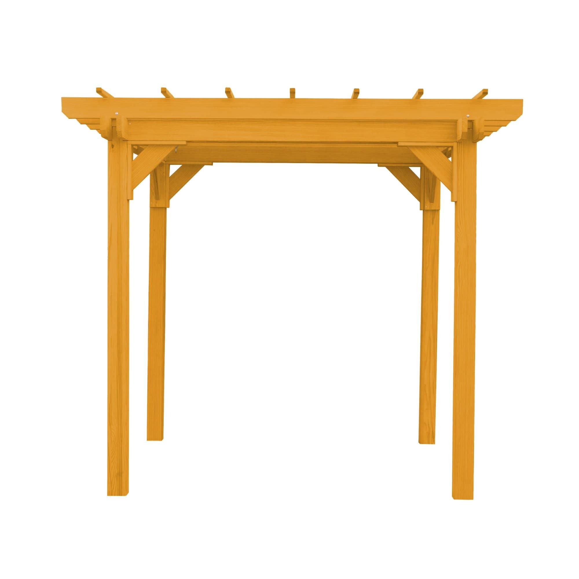 Keystone Amish Co. Pressure Treated Pergola With Swing Hangers
