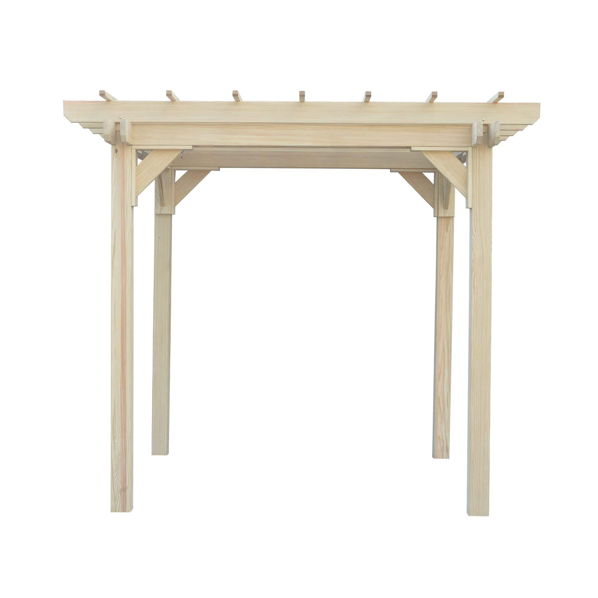 Keystone Amish Co. Pressure Treated Pergola With Swing Hangers