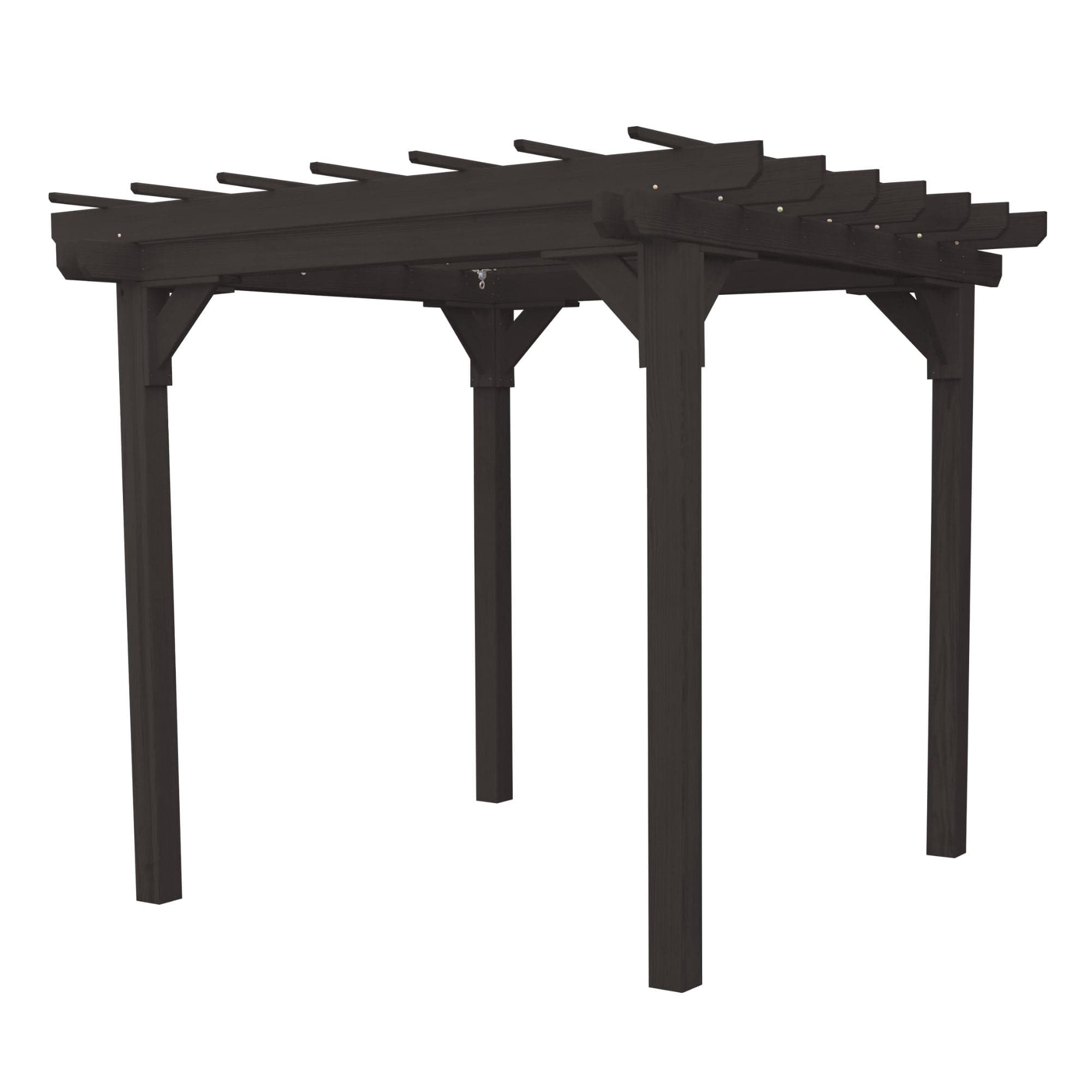 Keystone Amish Co. Pressure Treated Pergola With Swing Hangers