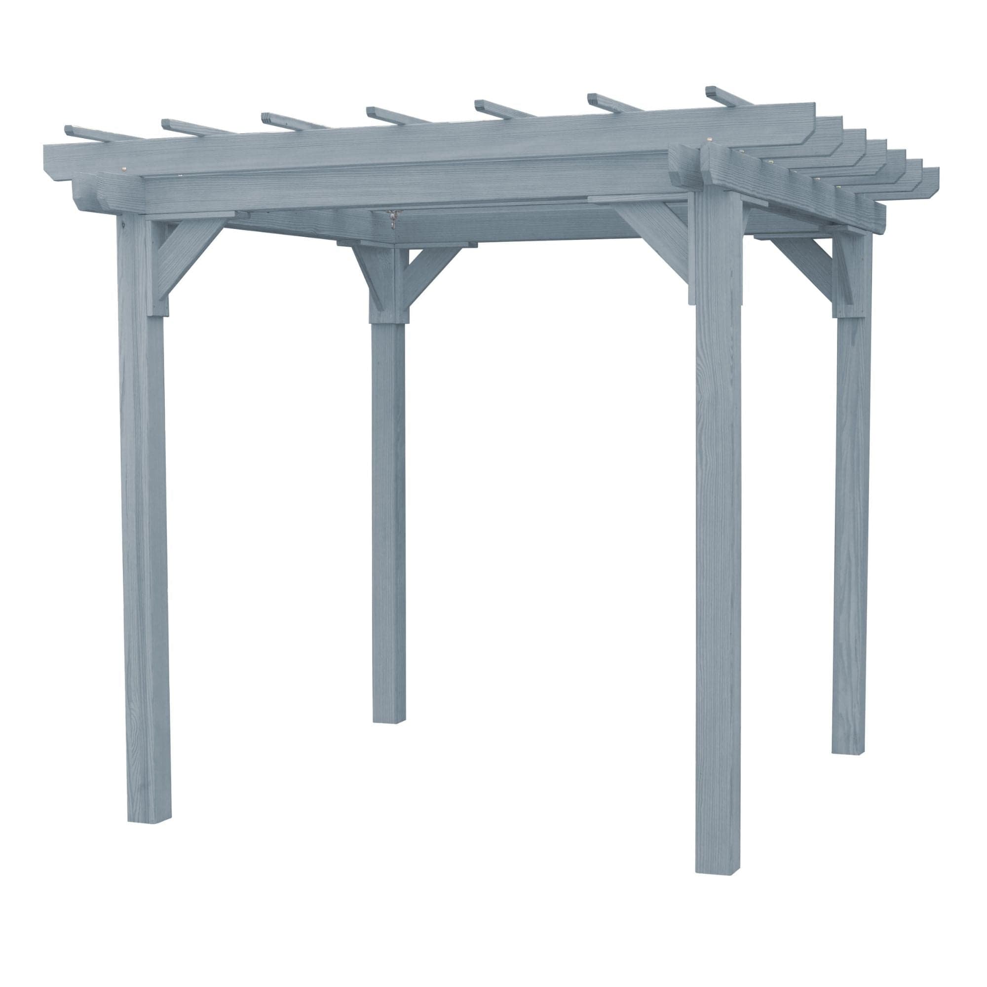 Keystone Amish Co. Pressure Treated Pergola With Swing Hangers