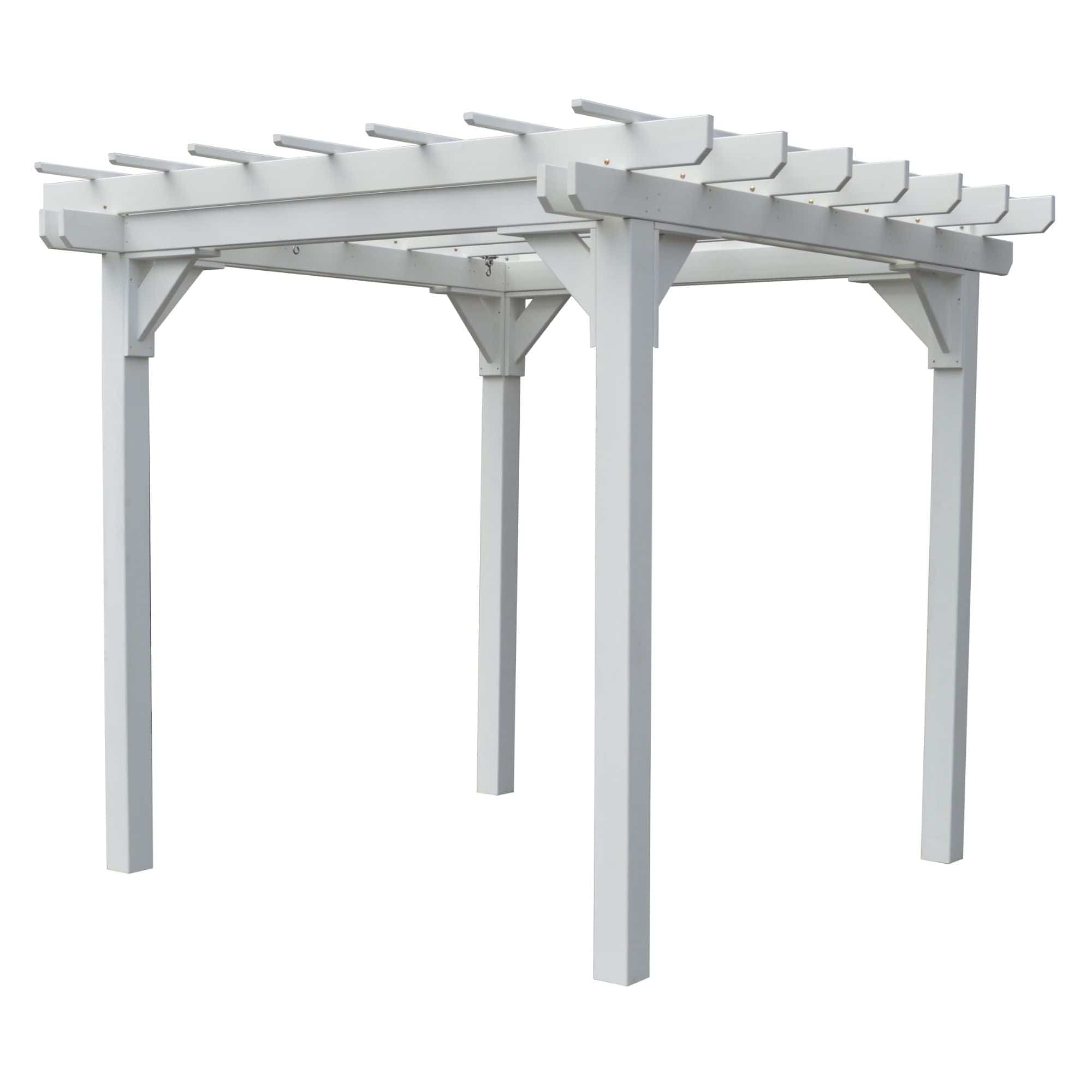 Keystone Amish Co. Pressure Treated Pergola With Swing Hangers