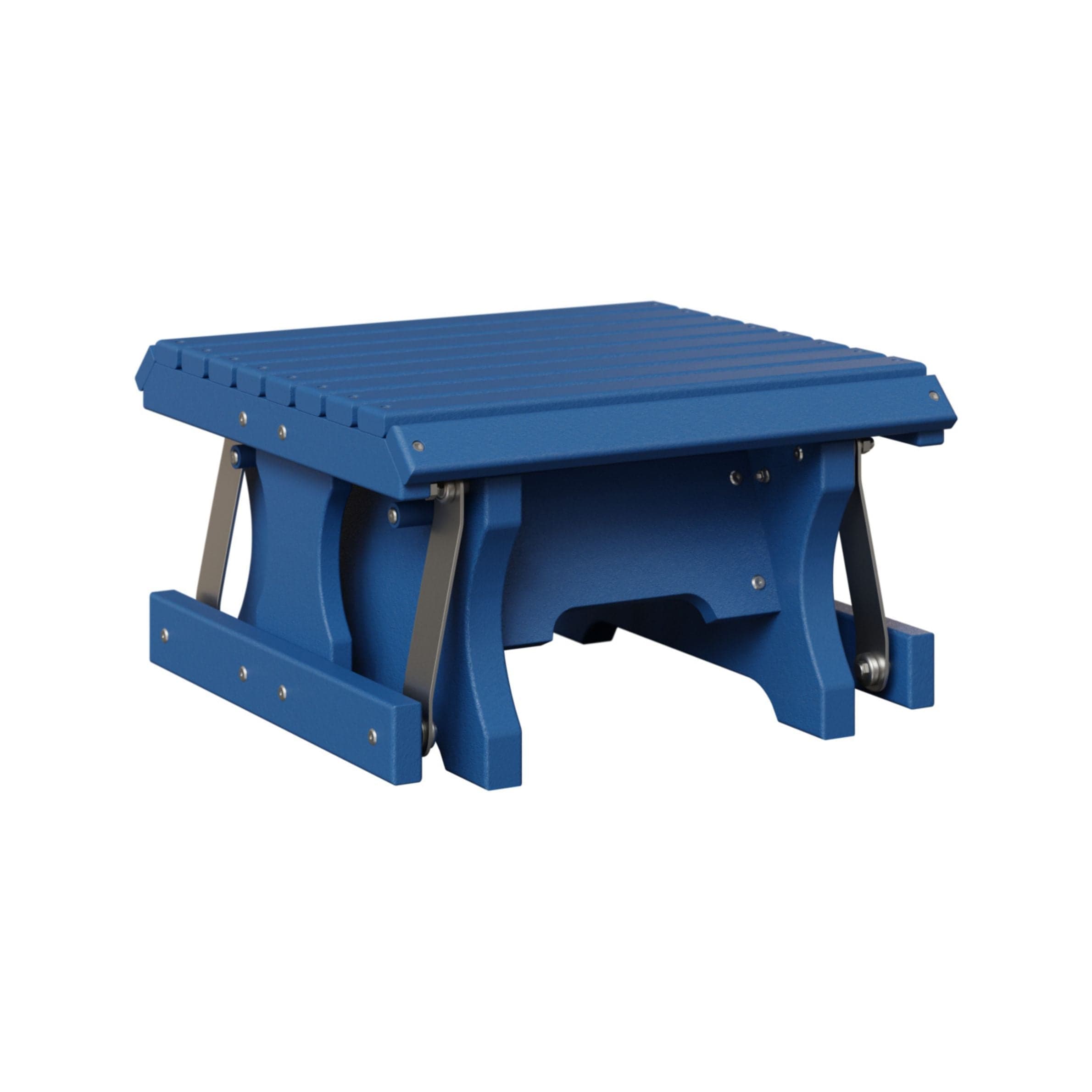 Berlin Gardens Poly Lumber Gliding Footstool