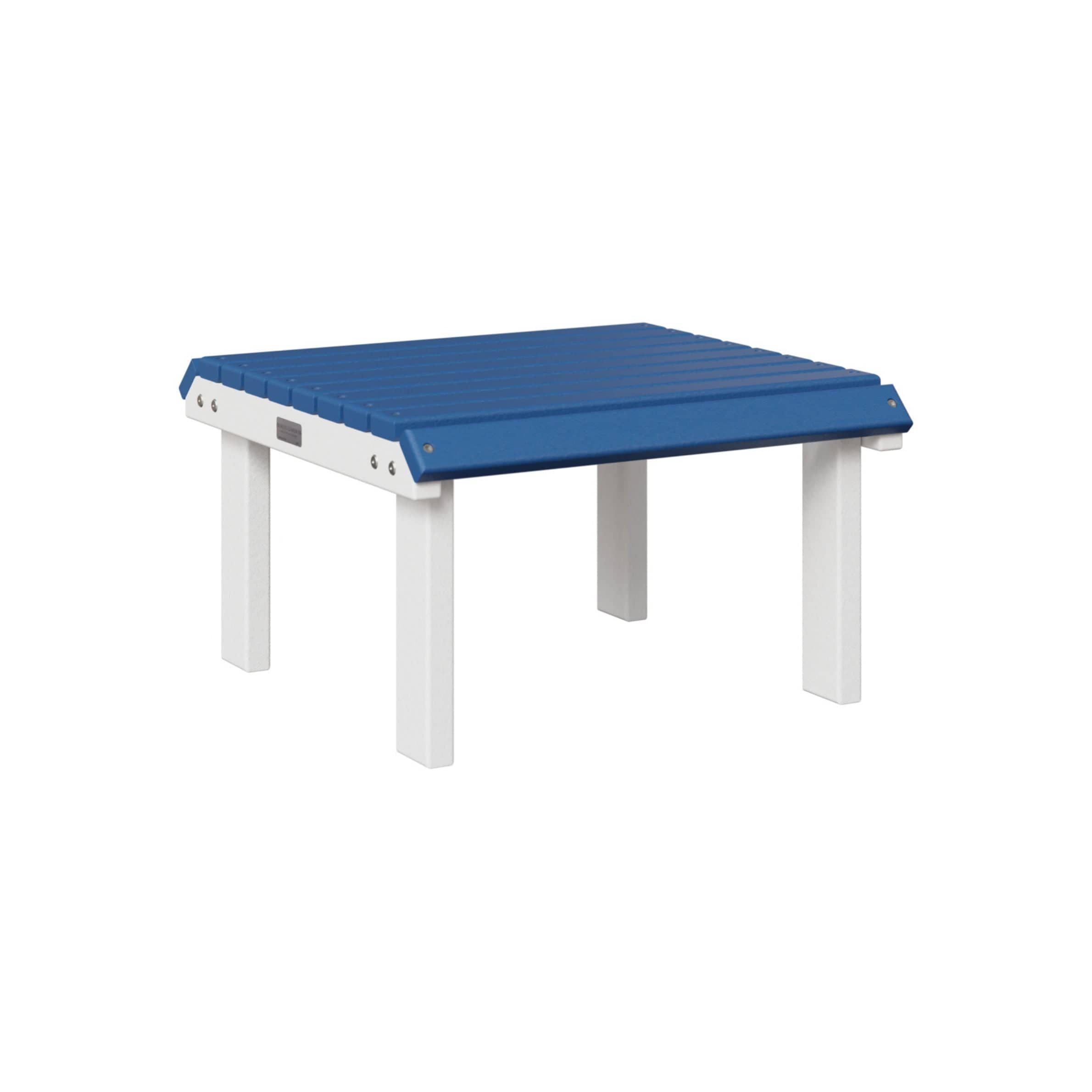 Berlin Gardens Poly Lumber Stationary Footstool