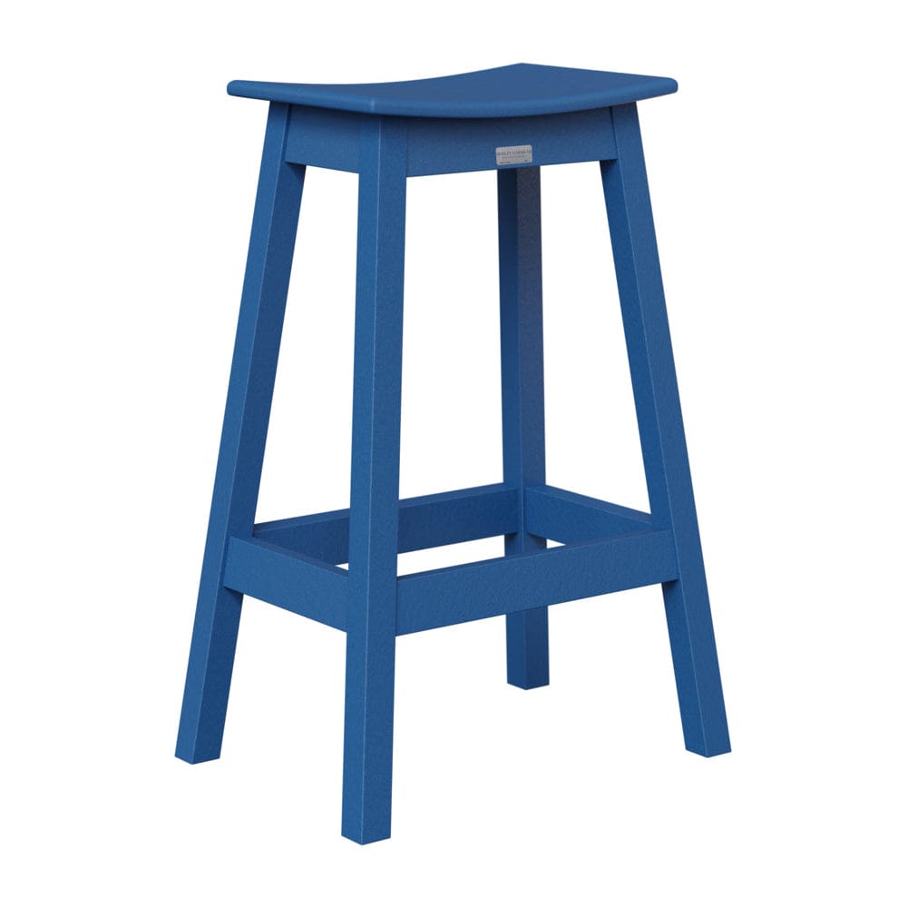 Berlin Gardens Saddle Poly Lumber Bar Stool