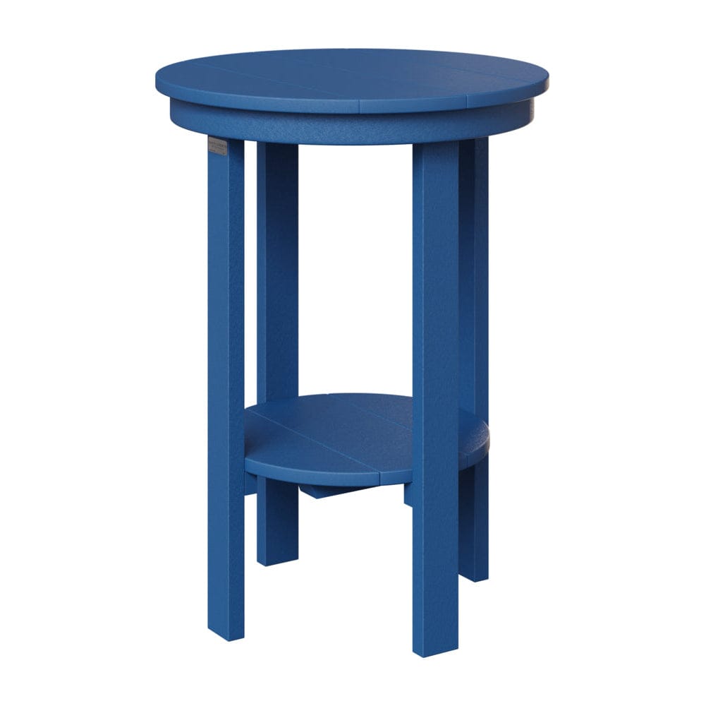 Berlin Gardens Poly Lumber Round End Counter Table