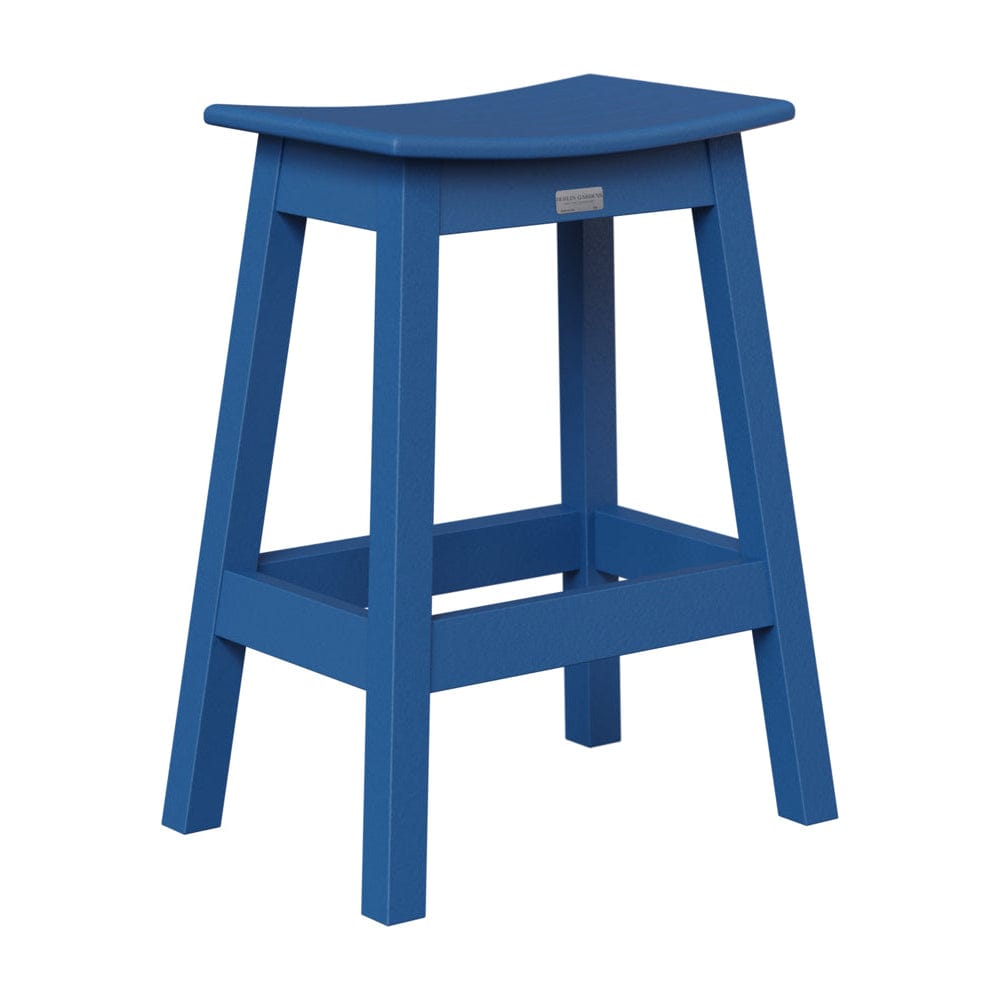 Berlin Gardens Saddle Poly Lumber Counter Stool