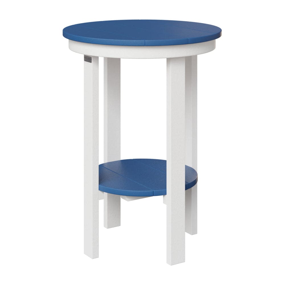Berlin Gardens Poly Lumber Round End Counter Table