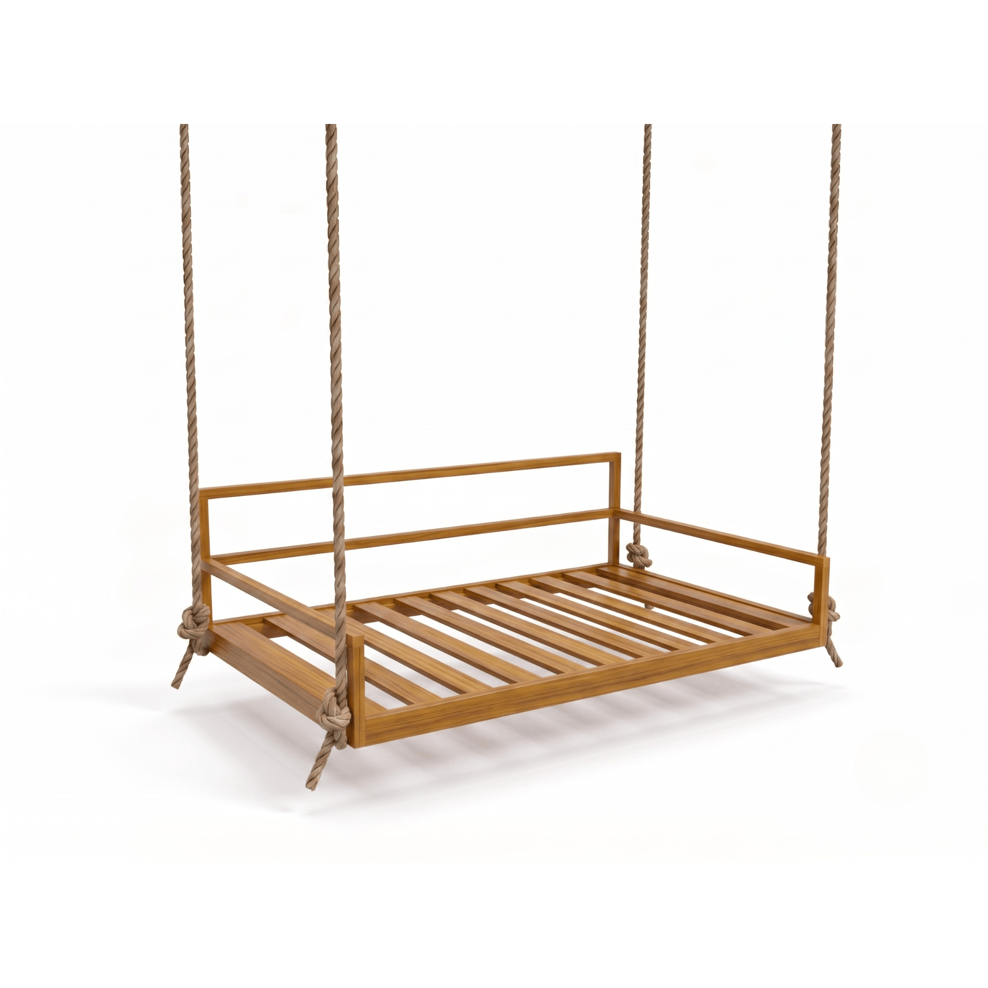 Atlantic Swing Co. The Palm Swing Bed in Teak