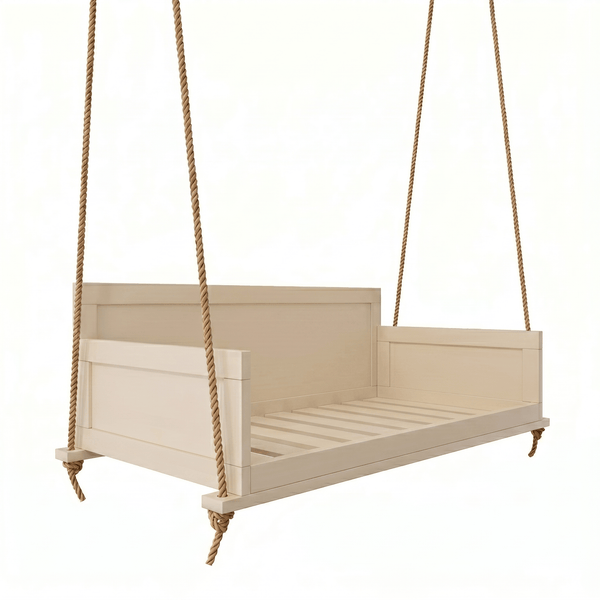 Amish Casual The Philly Daybed Swing in Relaxed Khaki